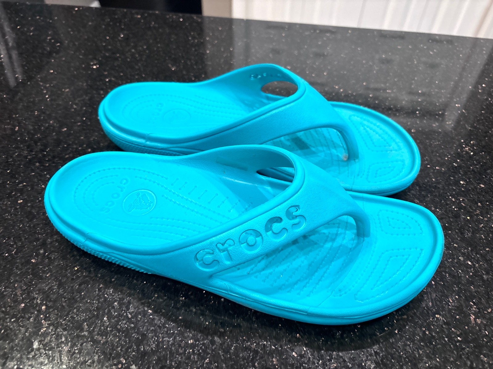 Crocs Baya Flip Teal Size M10/W12