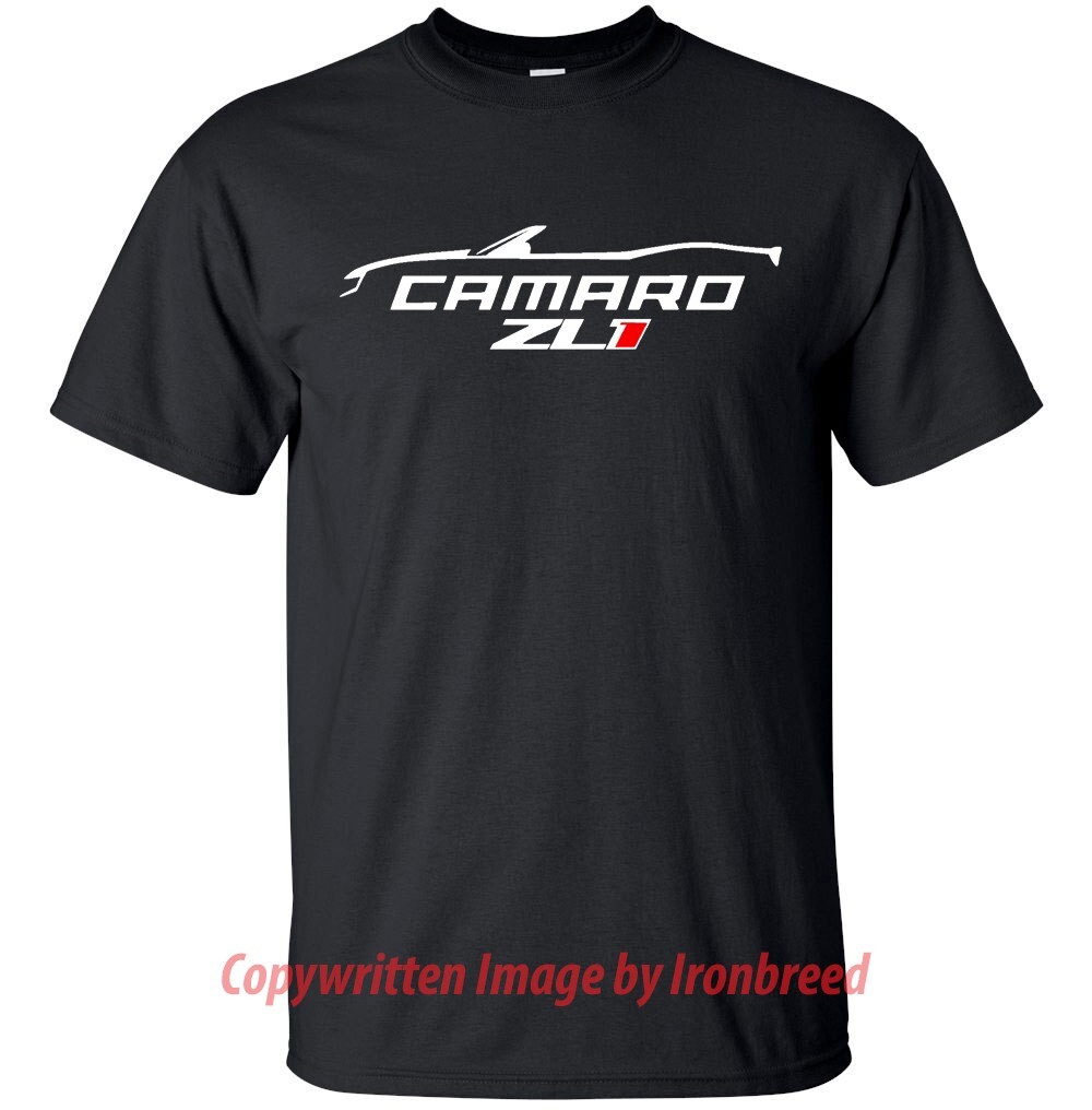 CAMARO ZL1 CONVERTIBLE T-Shirt ss rs 2012 2013 2014 2015 2016 2017 2018 2019