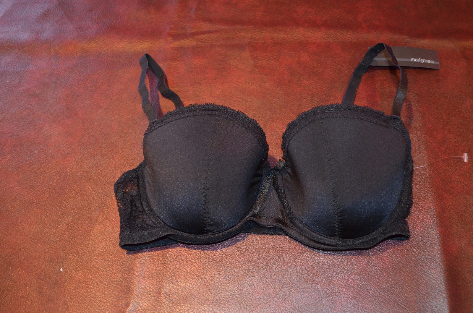 Maricemeili Black Balcony Bra New With Tags! Multiple Sizes Use Drop Down Menu