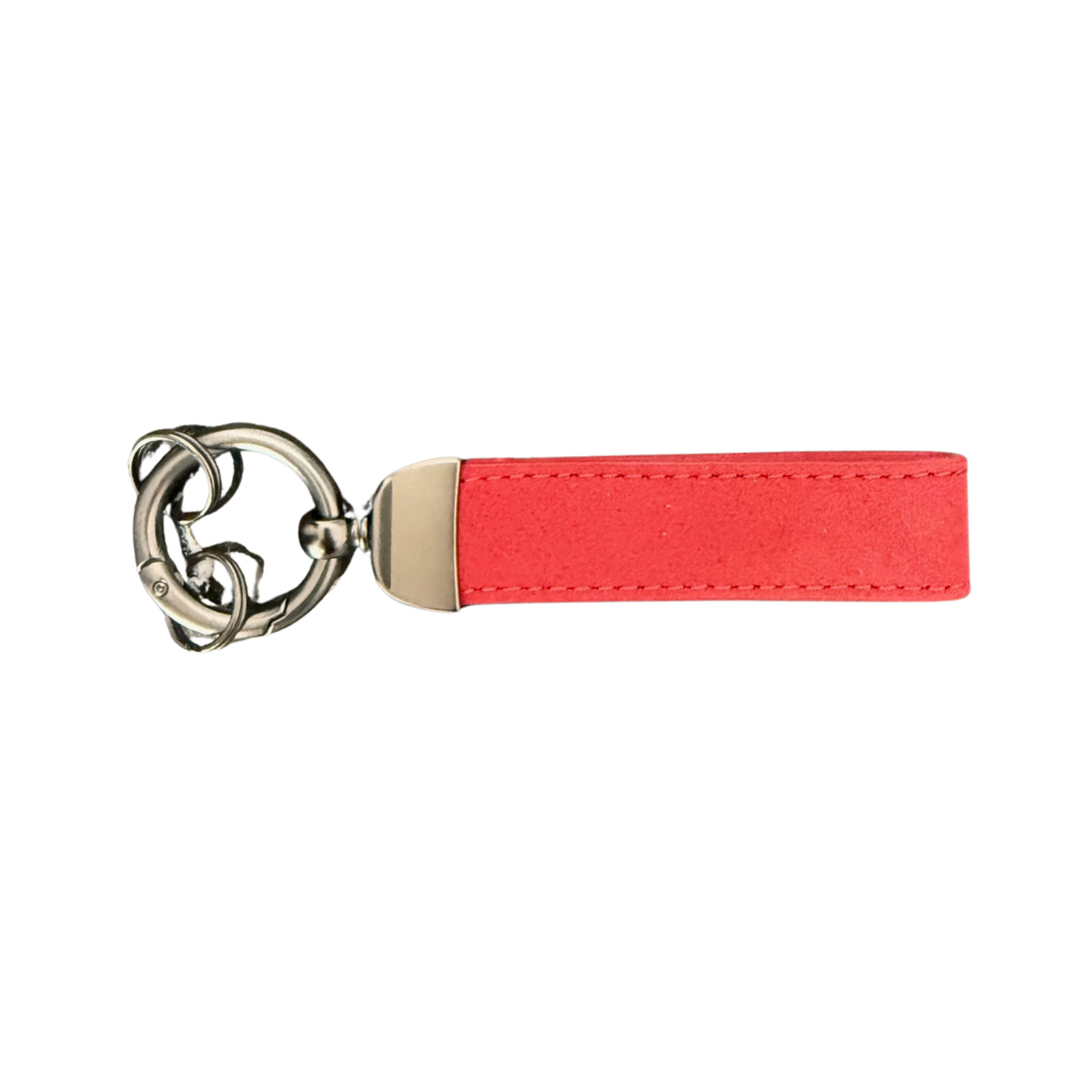 Personalized Leather Keychain Custom Name Logo Text Gift for Men and Women
