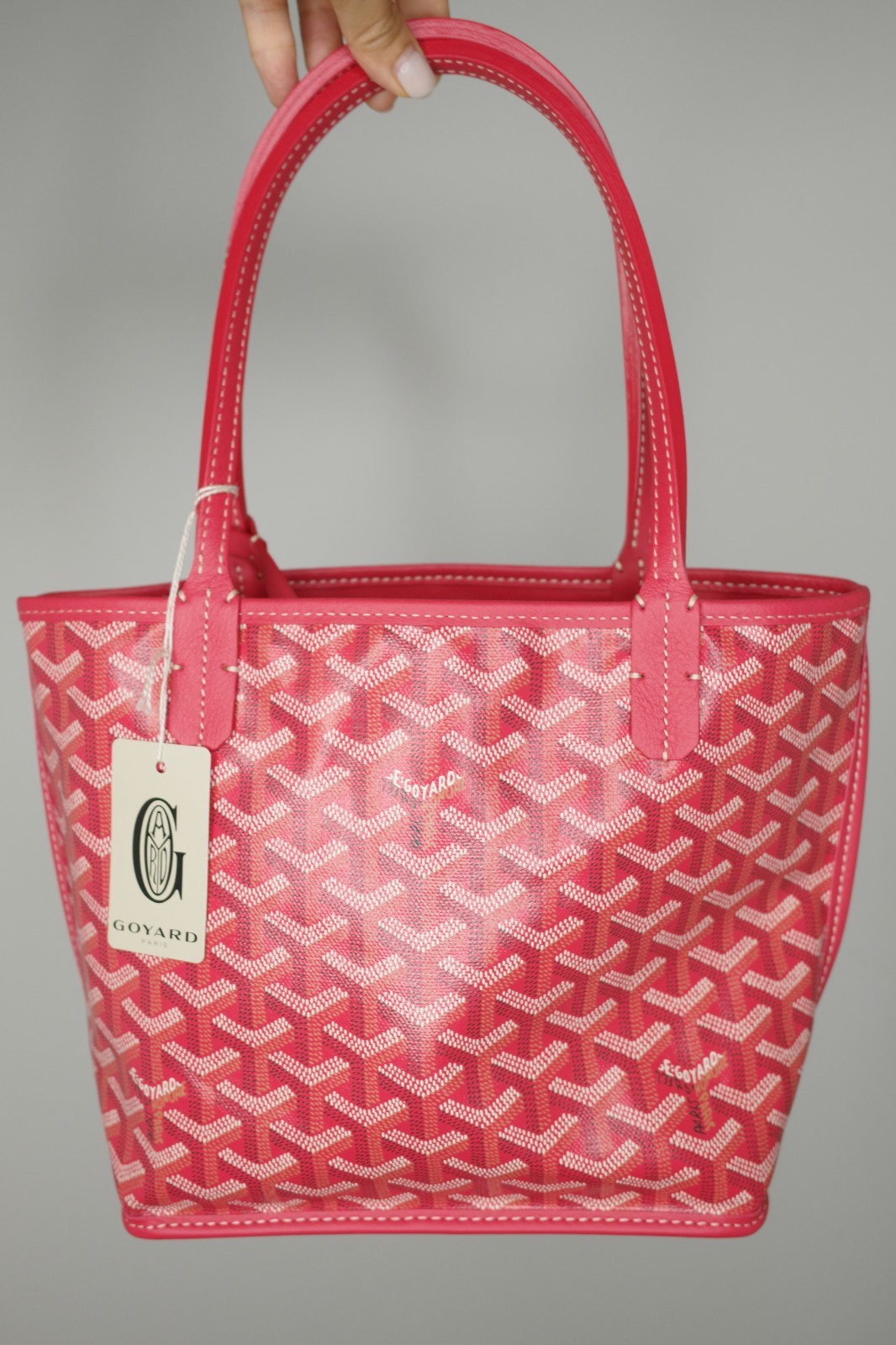 LIMITED EDITION Goyard Mini Anjou – Fuchsia (NEW, AUTHENTIC)