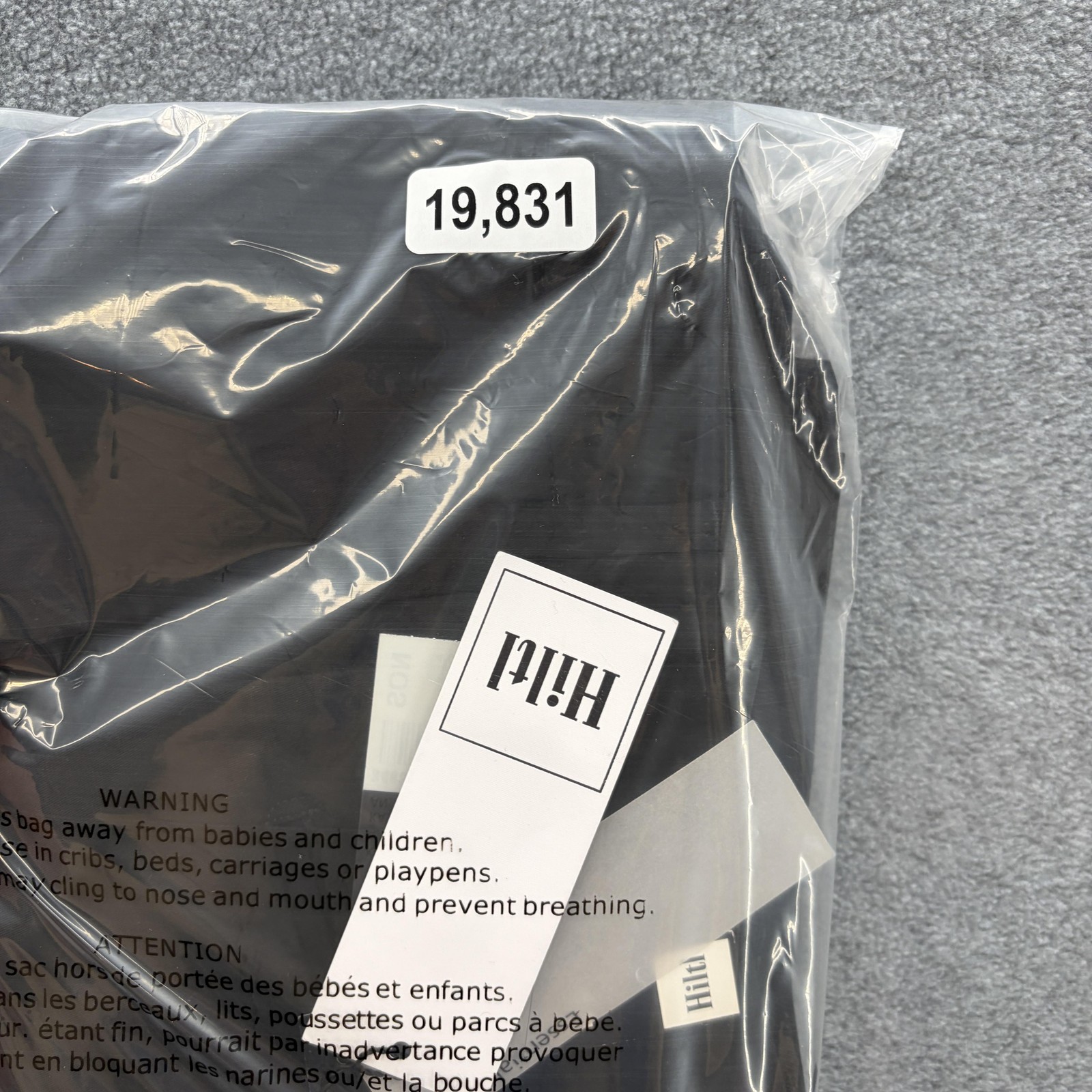 Hiltl Pants Mens 31×29 Black Stretch Chino Parma Dress Flat Front Trousers