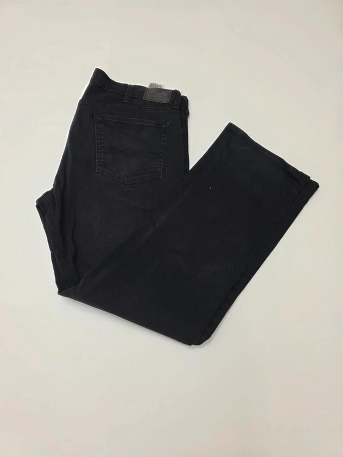 Levi’s Denizen 285 Relaxed Jeans Black Denim W38 L34 Men’s Straight Leg