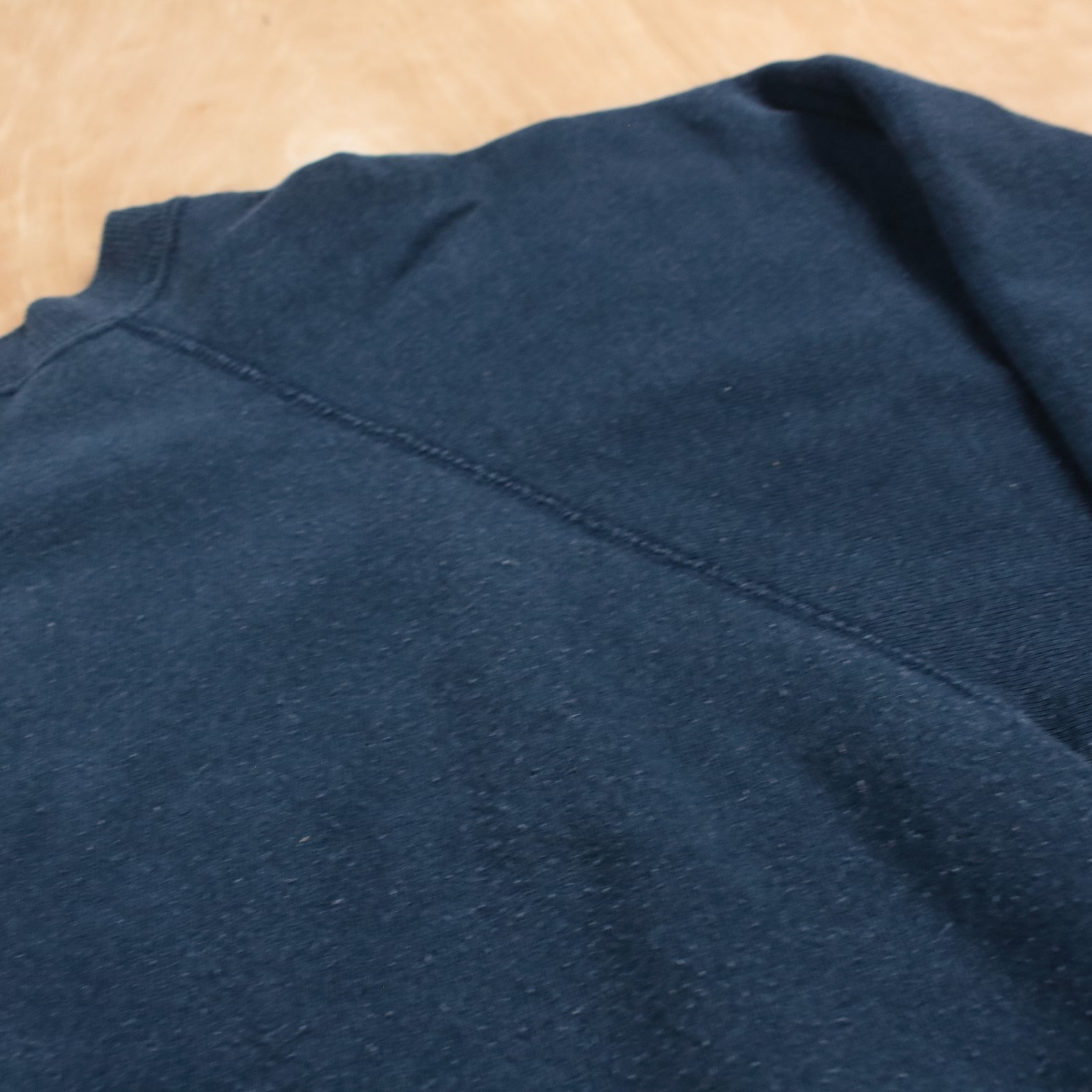 HANES raglan sleeve acrylic blend sweatshirt XL tag vtg 80s 90s usa made blank