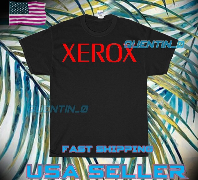 NEW SHIRT PREMIUM XEROX THE DOCUMENT OLD LOGO T-SHIRT FUNNY UNISEX SIZE S-5XL