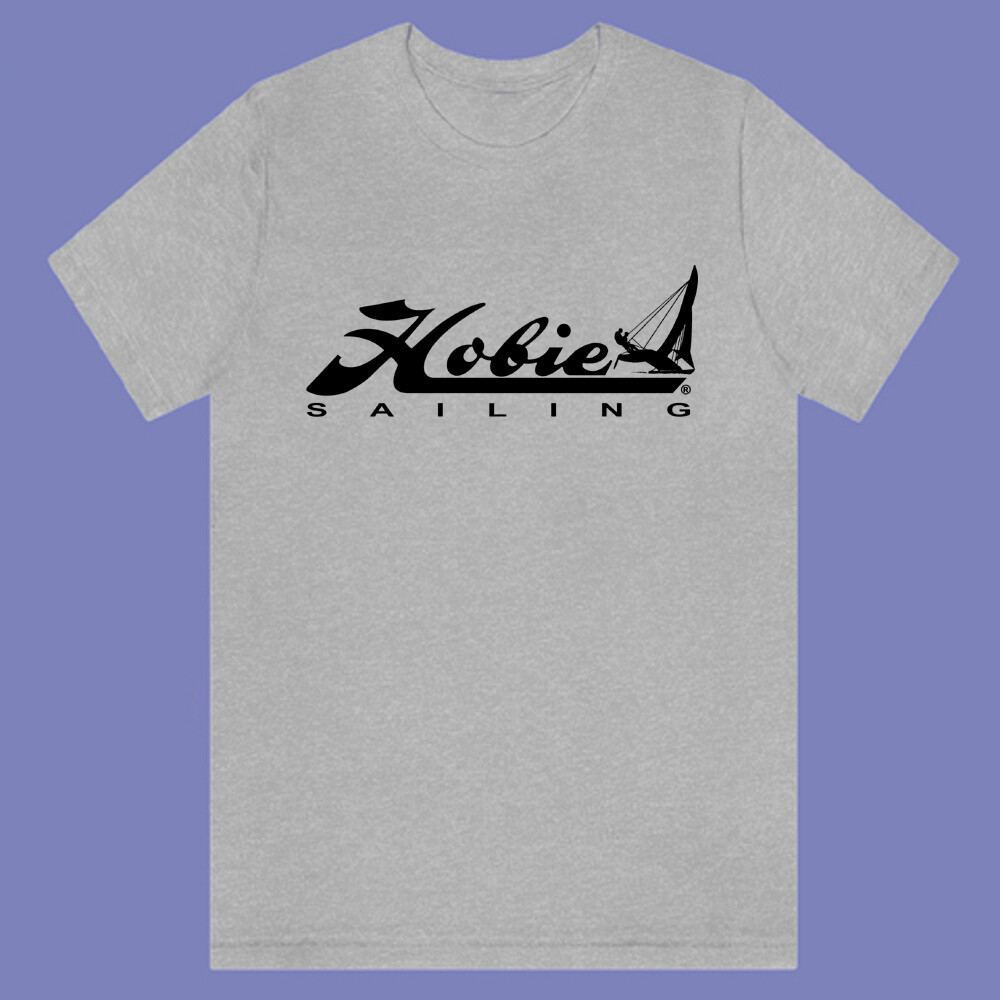 Hobie Cat Sailing Kayak Sailboats Men’s Grey T-shirt Size S-3XL
