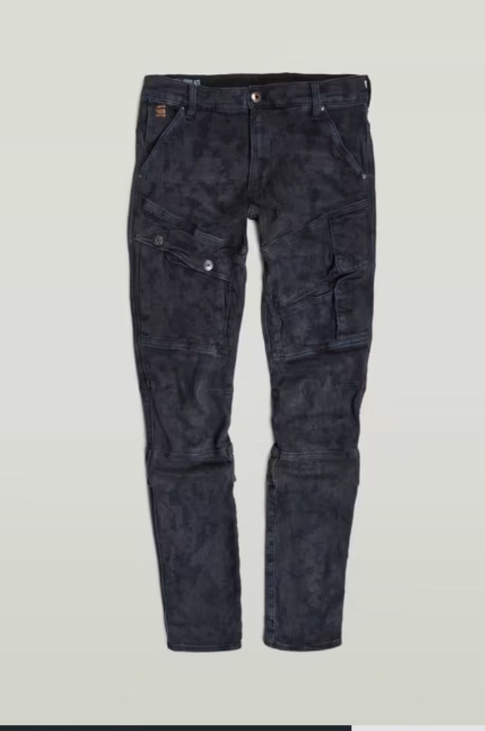 G-Star Raw Airblaze 3d Skinny Jeans Worn In Himalayan Blue Men’s Sz 34X32