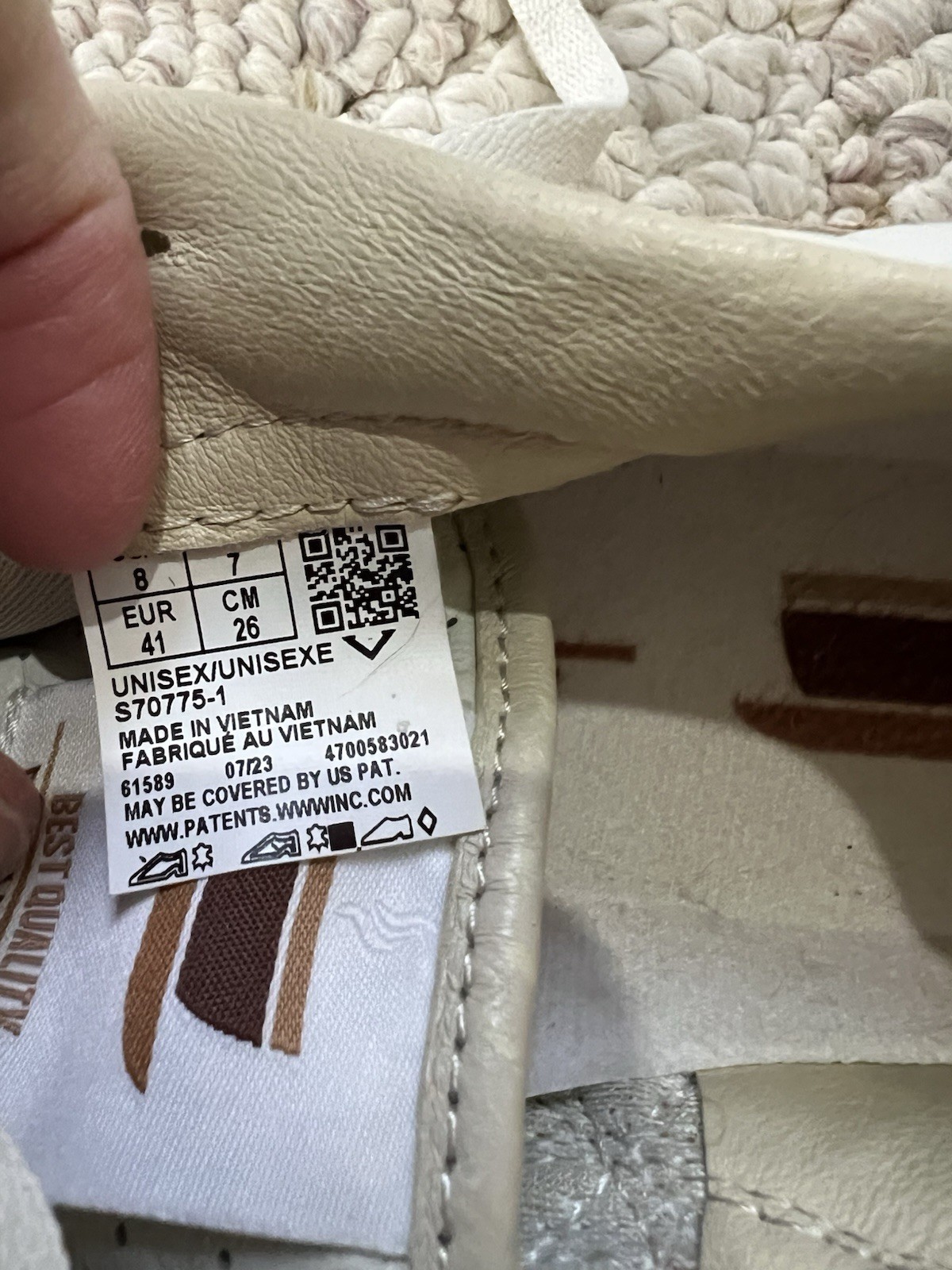 Saucony Shadow 6000 Beige Rust Sneakers Mens Shoes Size 8 Brown Tan S70775-1