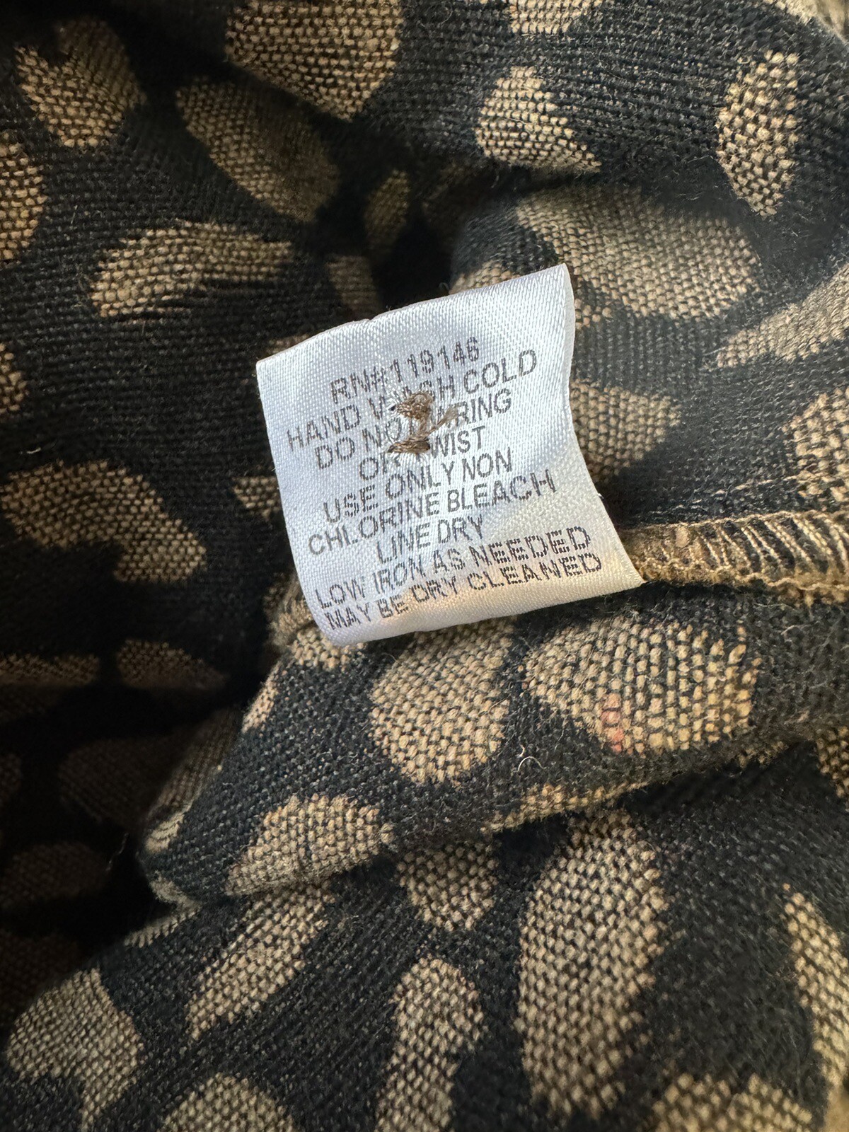 Women’s XL Classic Leopard Print Shacket Button Up w/ Front Pockets Shirt Jodfli