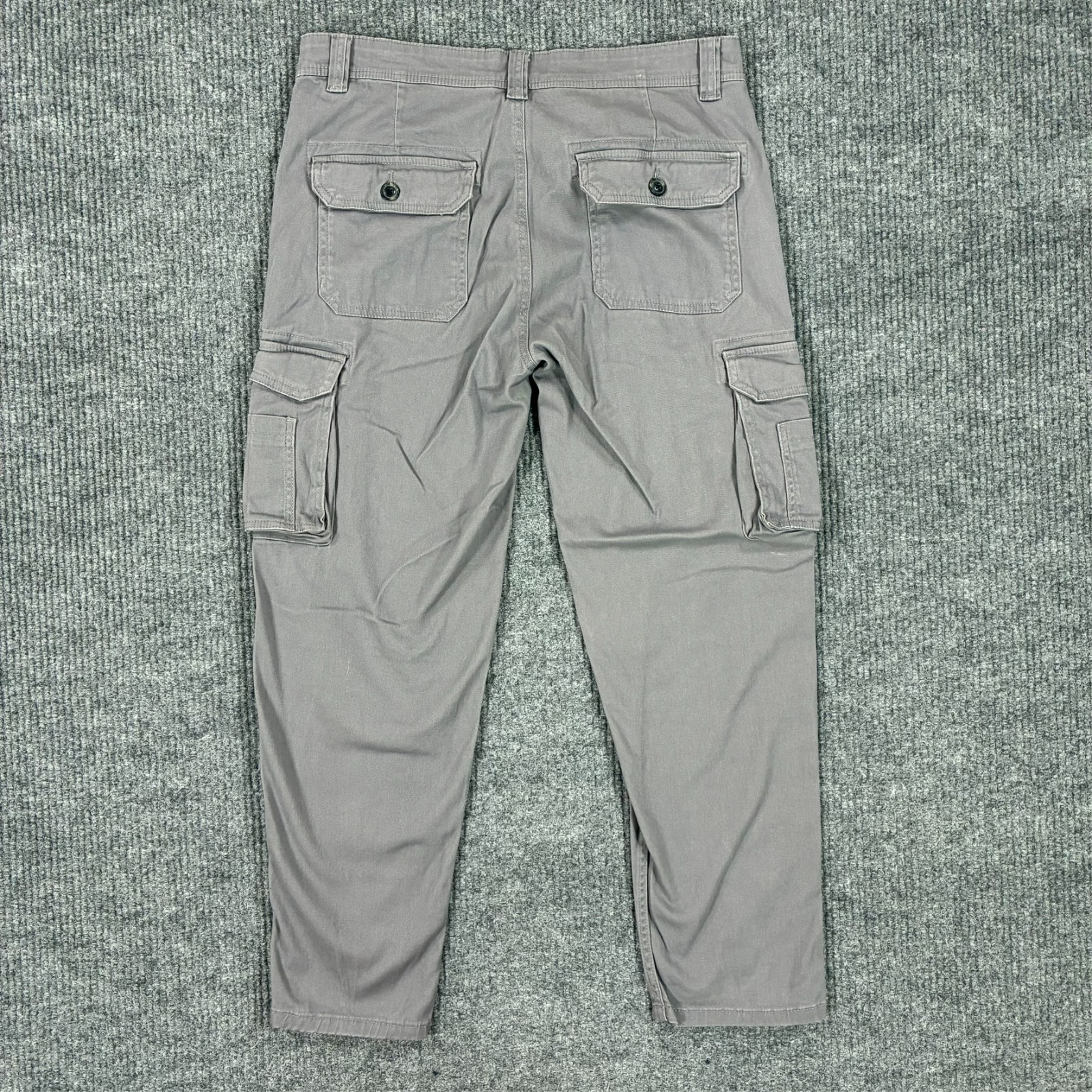 ALAMO Apparels Cargo Pants Mens 34×30 Gray Utility Tactical Workwear Stretch