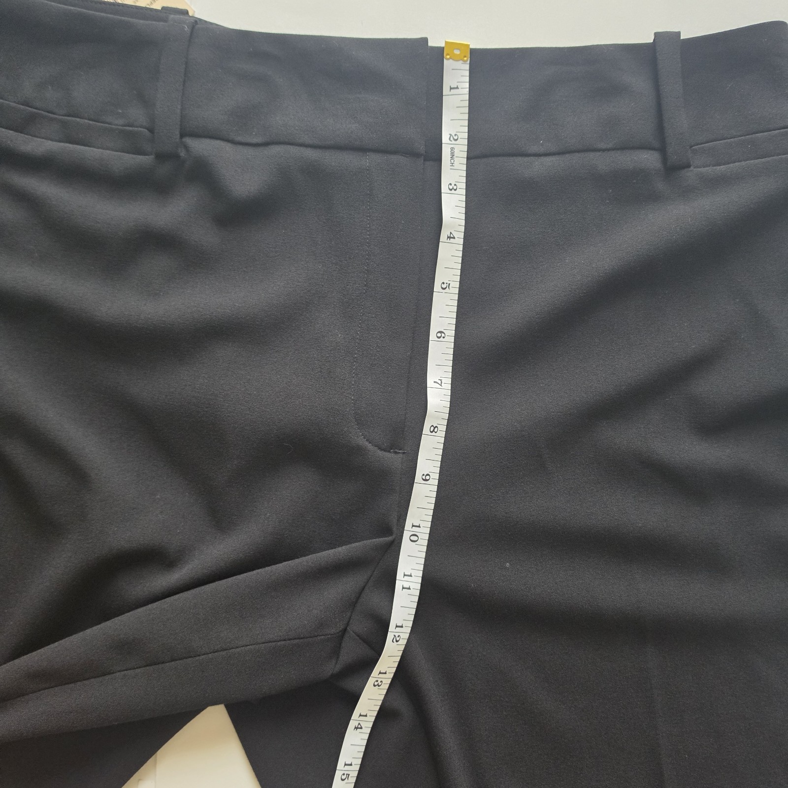 Emaline Dress Pants Womens Size 16 Slacks Signature Fit Black Wide Leg