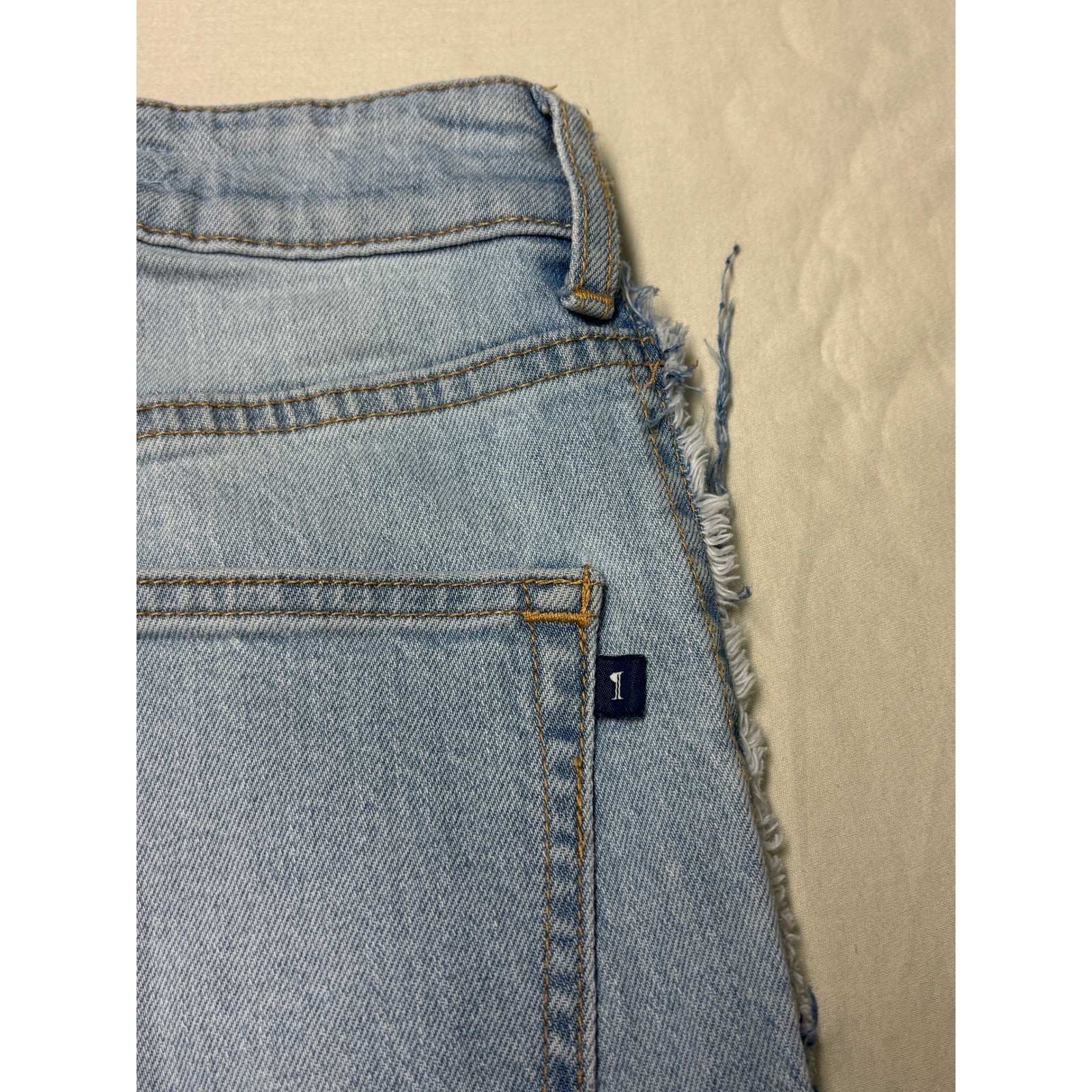 Pilcro The Vintage Straight Jeans Light Wash Southwestern Side Stripe Womens 25