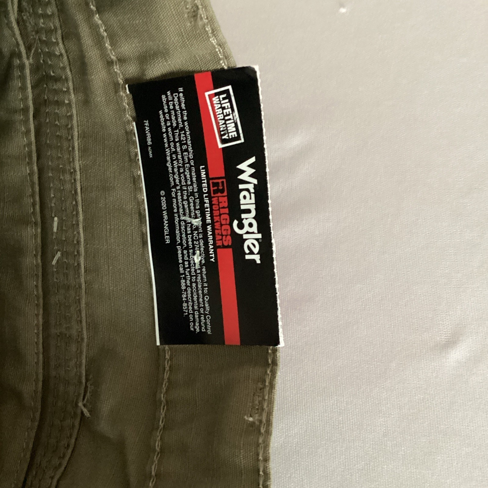 Wrangler Ranger Riggs Workwear Utility Pants Relaxed Fit Men’s 36X30 Brown NWT