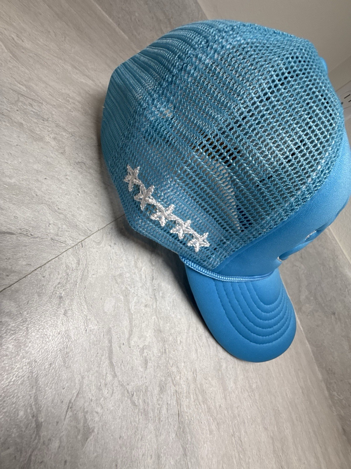 Corteiz Blue Trucker Hat (Embroidered) Brand New With Tags