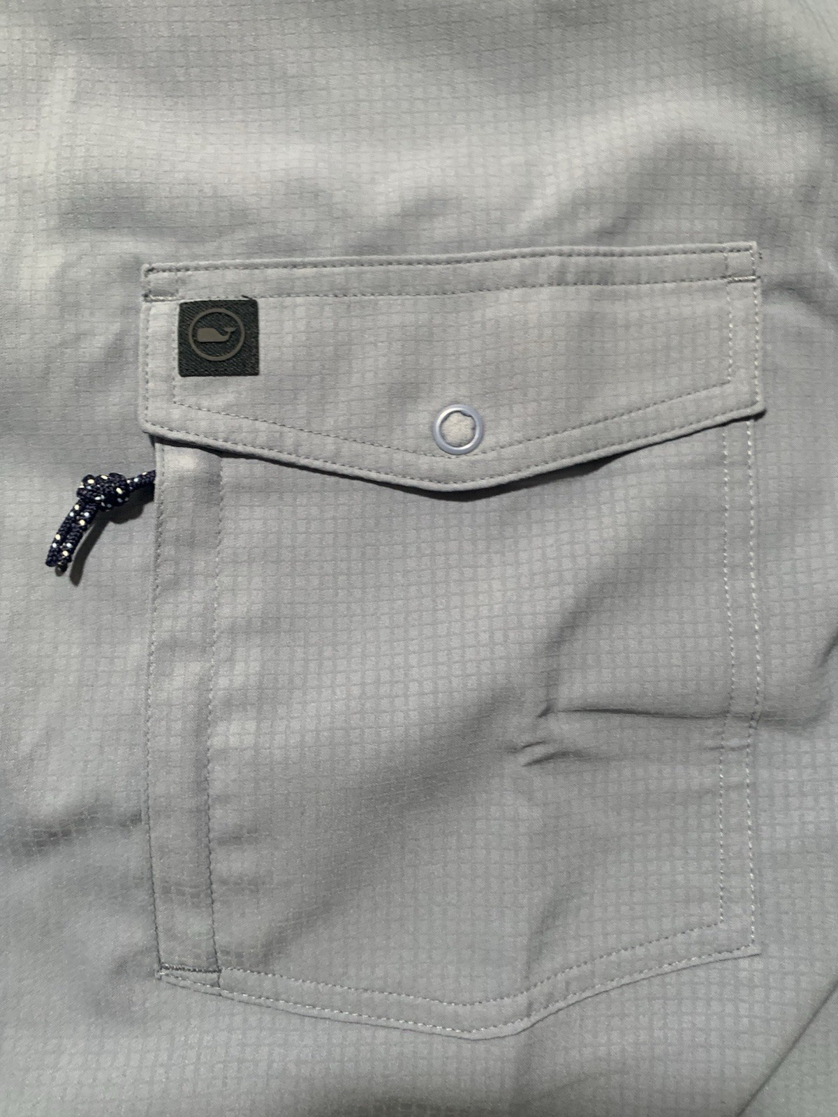 NWT Vineyard Vines Harbor Mens Long Sleeve Light Blue Fishing Shirt Choose Size