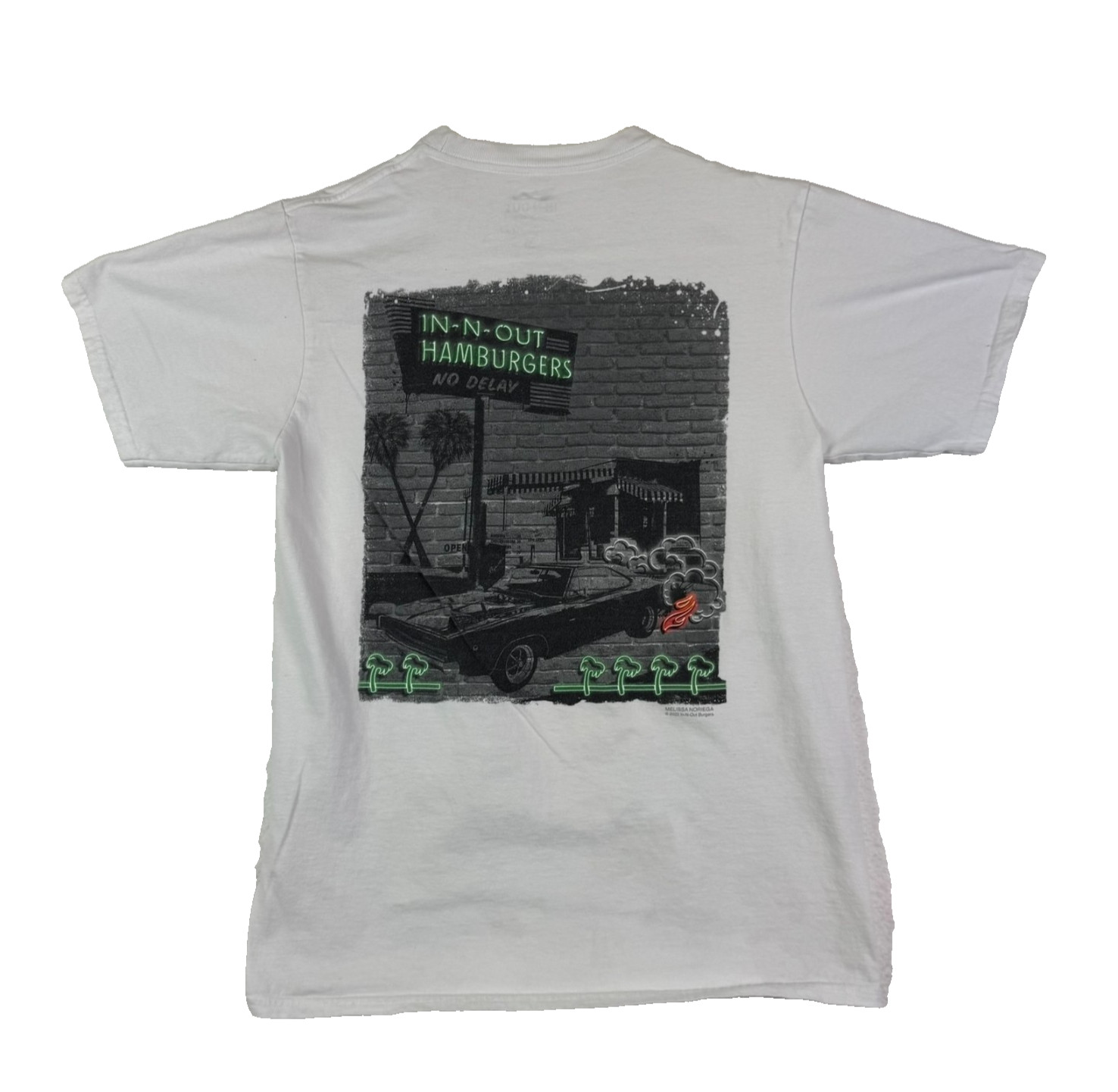 In-N-Out Burger Quality-N-Speed TShirt Men’s Medium Short Sleeve Melissa Noriega
