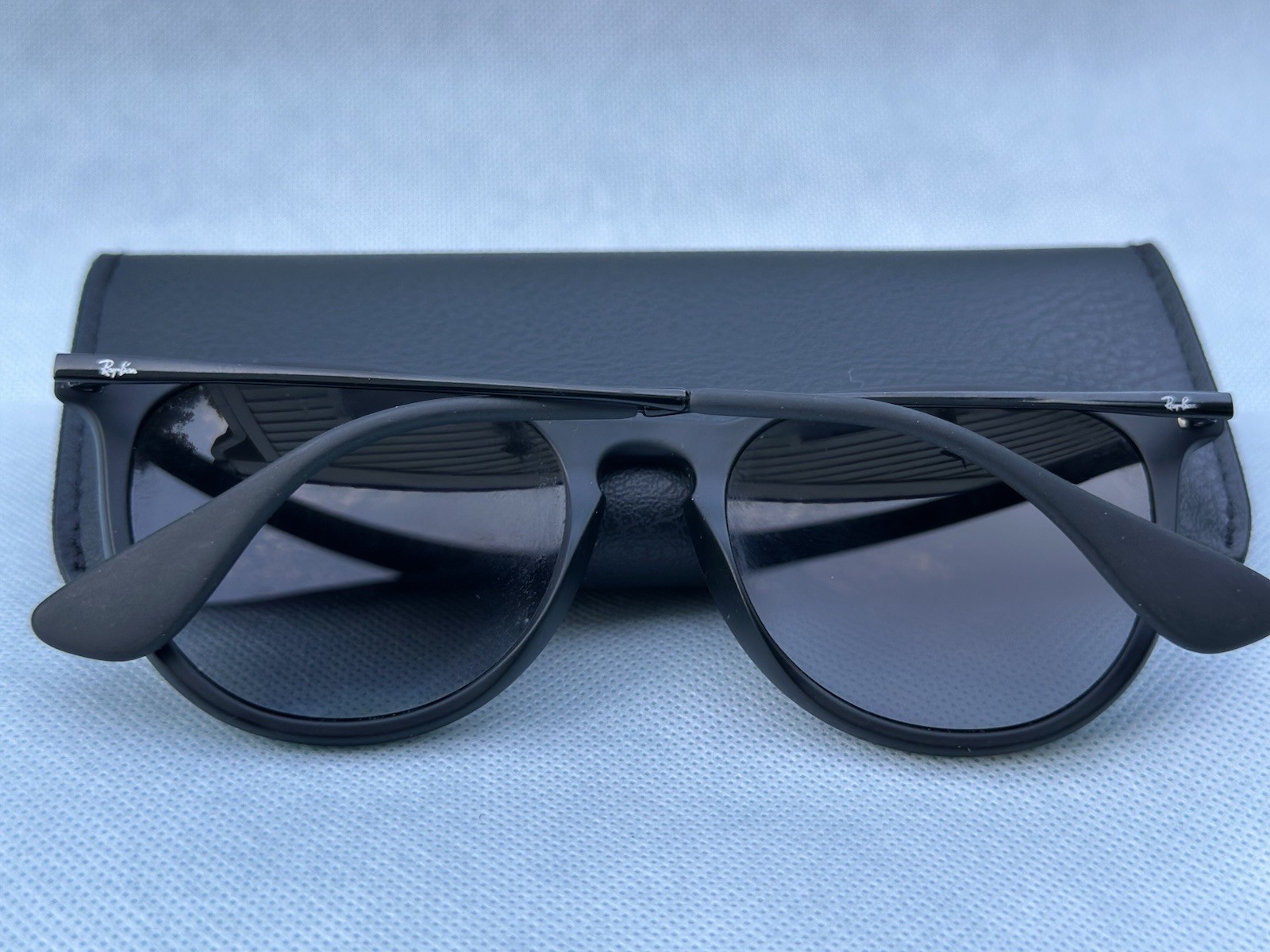 Ray-Ban RB4171 ERIKA Rubber Black Sunglasses 54mm 18mm 145mm – 622/T3