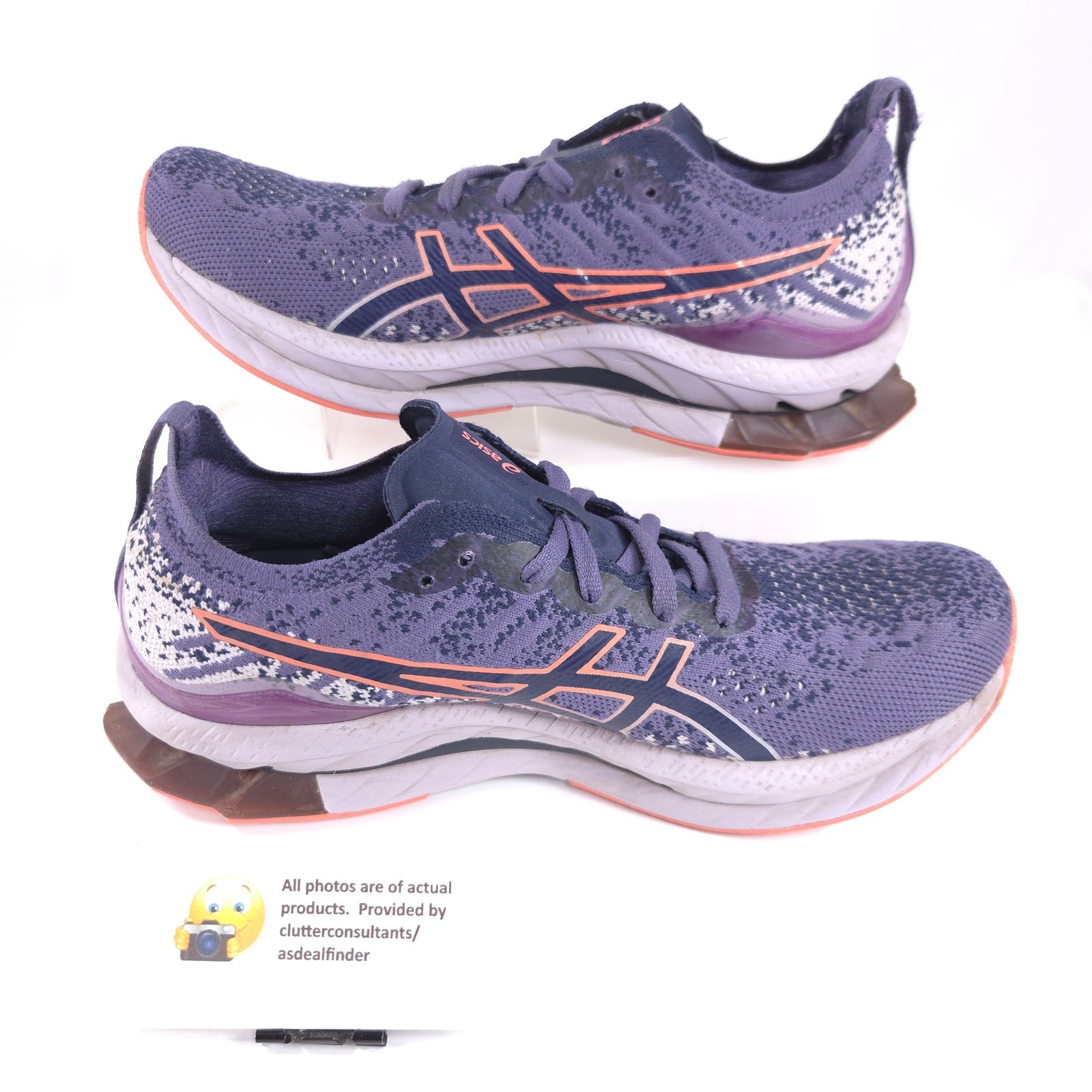 Asics Gel-Kinsei Blast Athletic Running Shoes Womens Size 8.5 1012B068 Purple