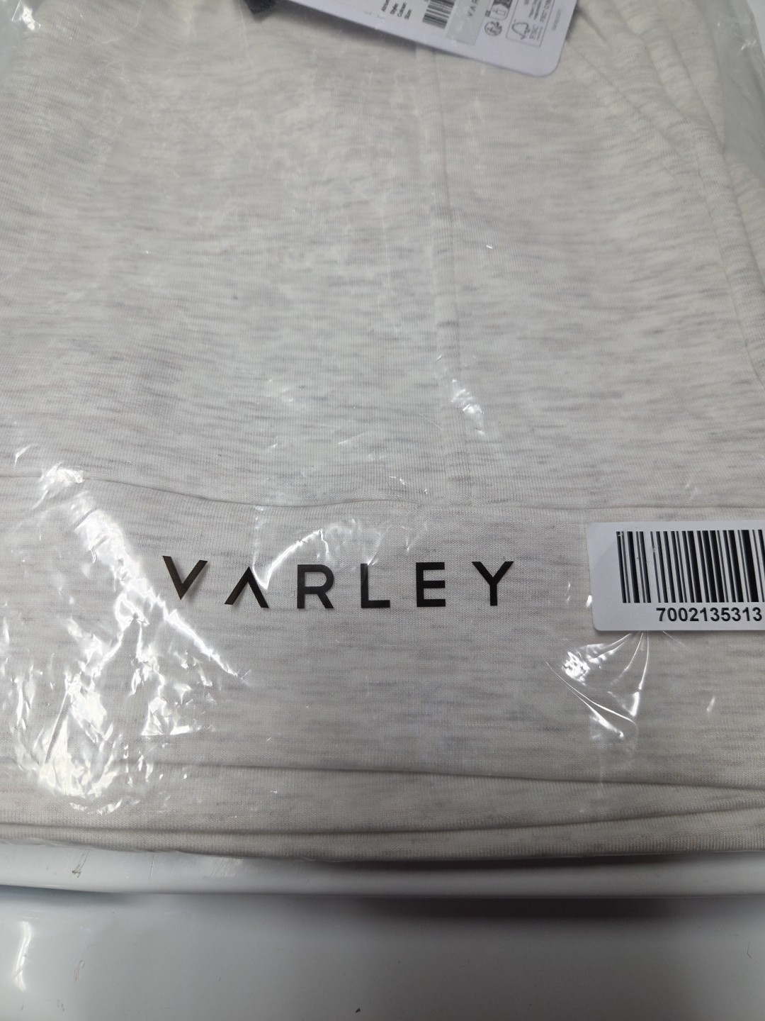 Varley Atrium High-Rise Short 4.5″ Ivory Marl Extra Small New NWT MSRP $98 XS