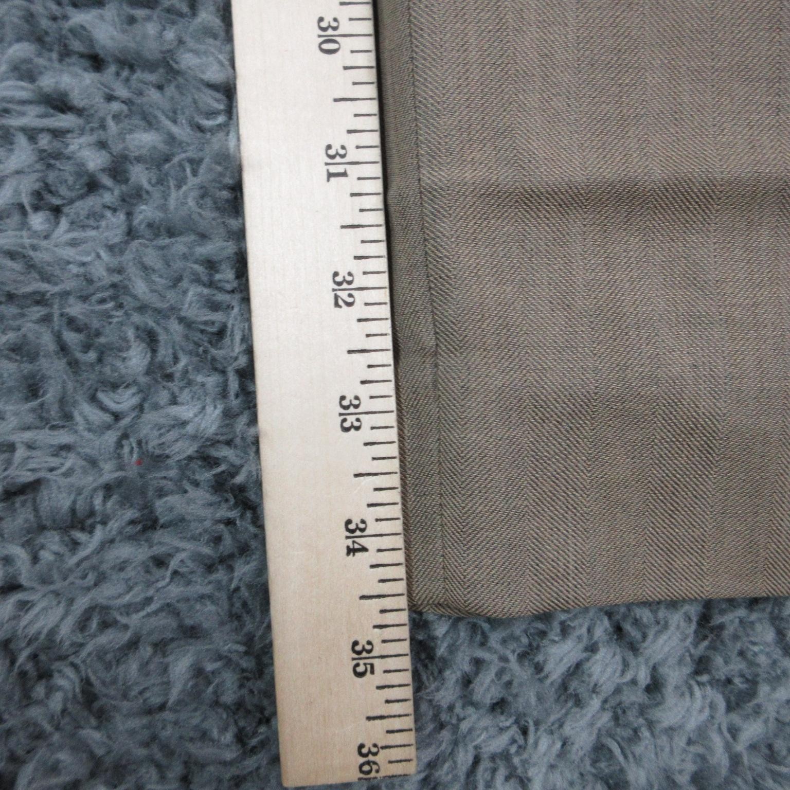 J.CREW Pants Womens 6 Tall Beige Twill Dress Pants Mario Bellucci 32×34.5* NWT