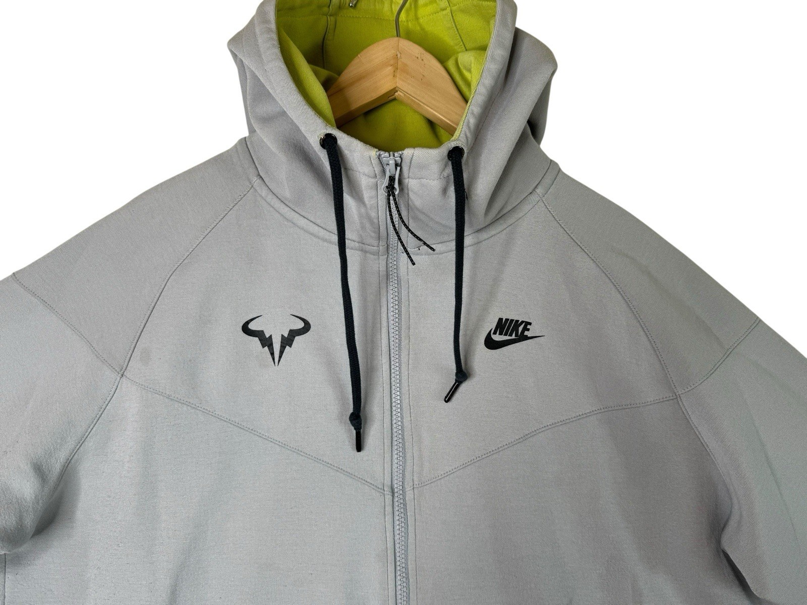 Nike Premier Rafa Hoodie Jacket Wolf Grey 644733-012 Men XL 2015 Australian Open