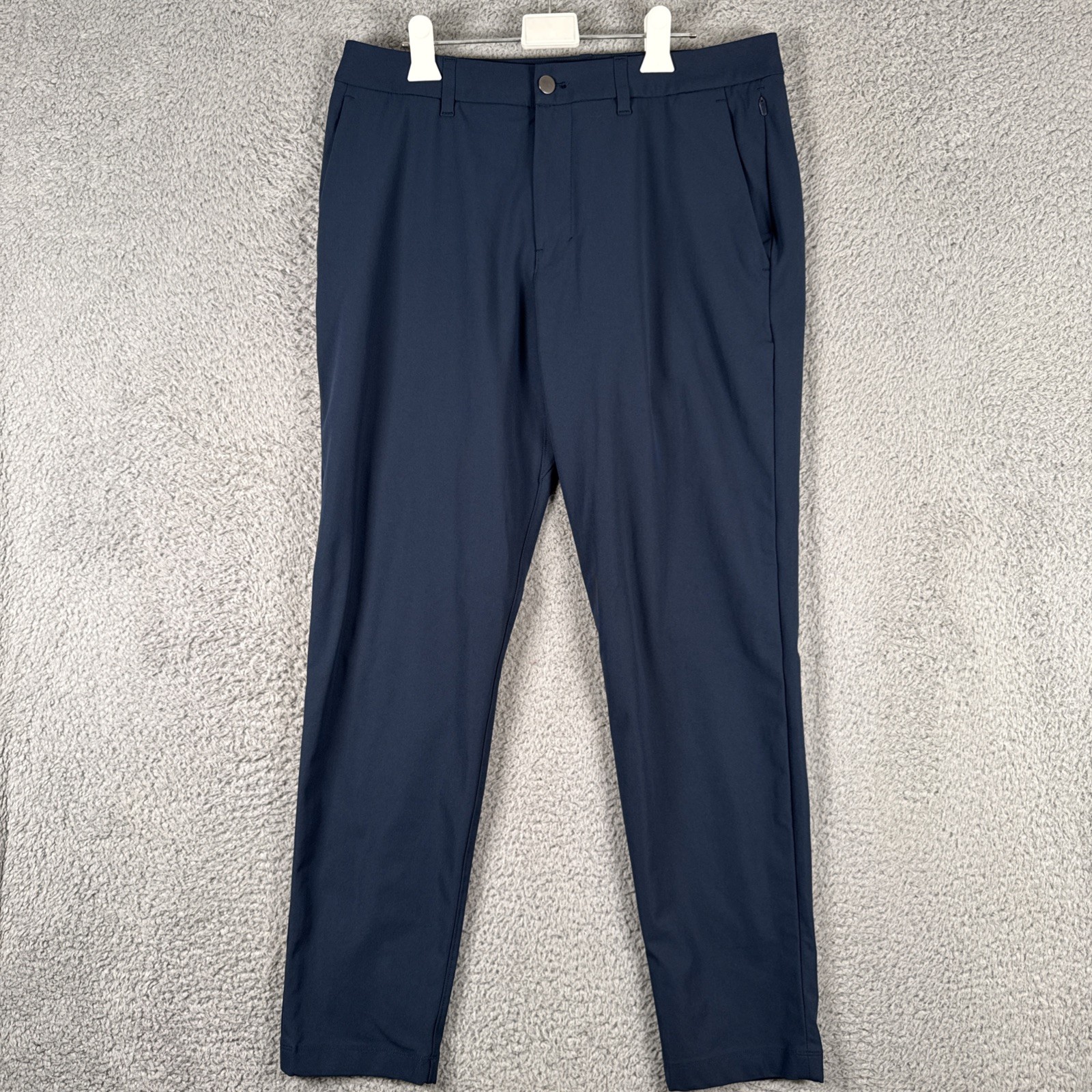 Lululemon Pants Men’s 32 (34×30) Navy Blue ABC Slim-Fit Trouser Warpstreme