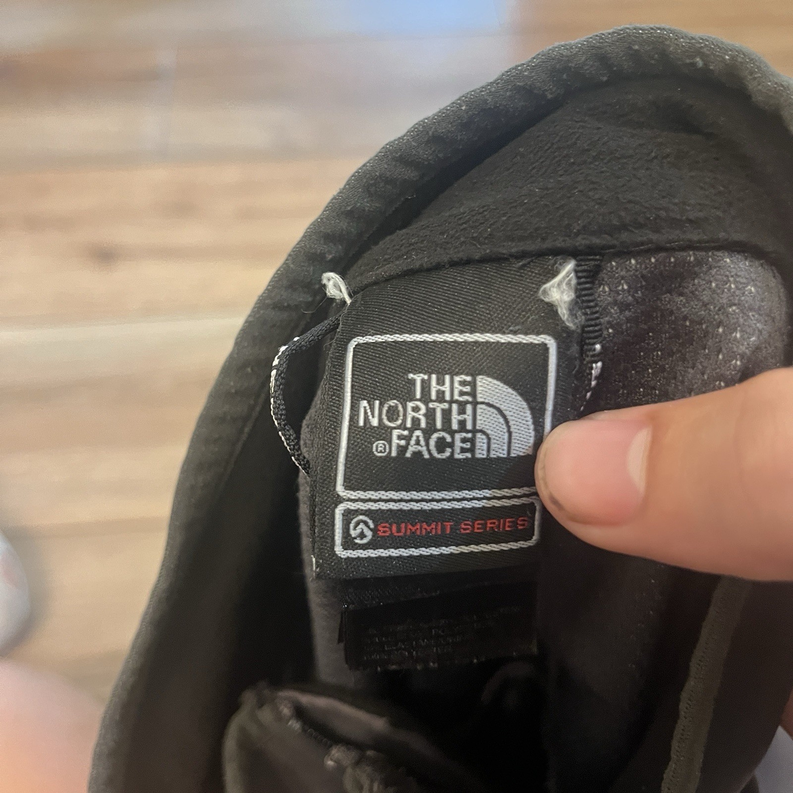 The North Face Summit Series Windstopper Soft Shell Zip Up Jacket Grey Black XL