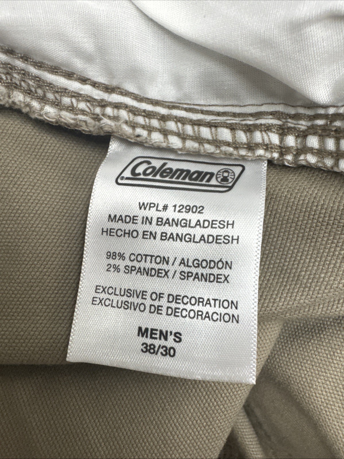 PICK SIZE / COLOR – Coleman Men’s Stretch Tear Resistant Utility Pants