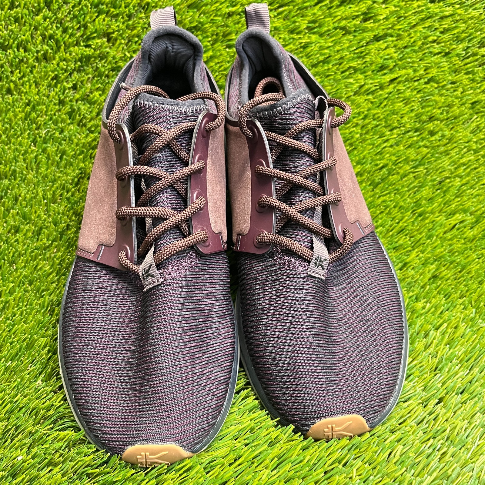 Kuru Atom Womens Size 7D Brown Gray Athletic Running Walking Shoes Sneakers
