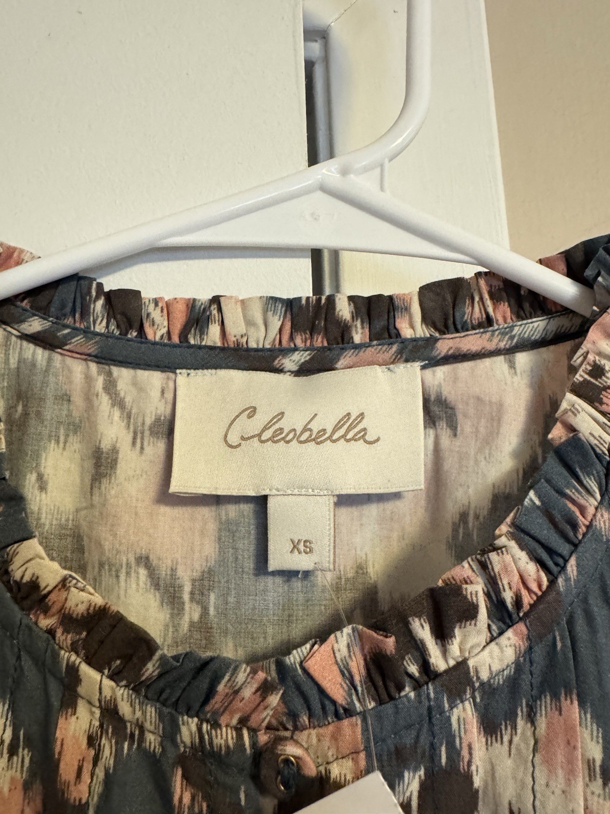 Cleobella Maritza Blouse Le Jules Print Size XS NWT