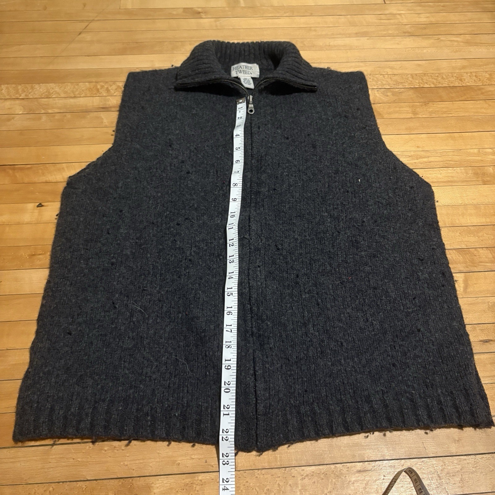 3 100% Wool Sweaters With Tears And Flaws