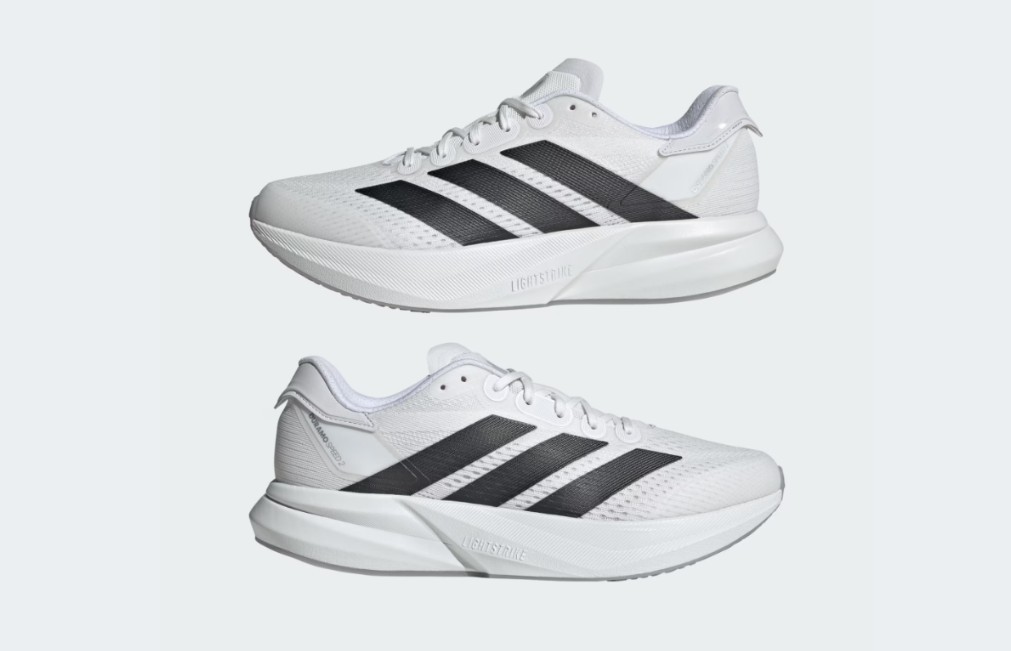 Adidas Duramo Speed 2 Men’s Running Shoes Cloud White / Core Black / Halo Silver