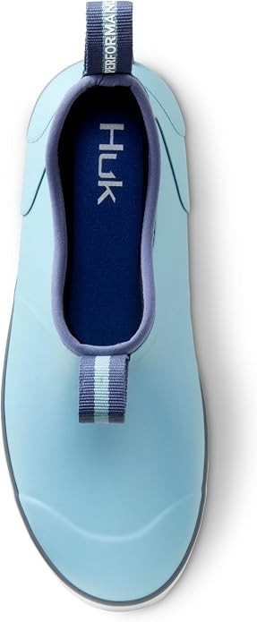 HUK Women’s Rogue Wave WP Ankle Deck Fishing Boot Porcelain Blue Sz 9, 10, 11