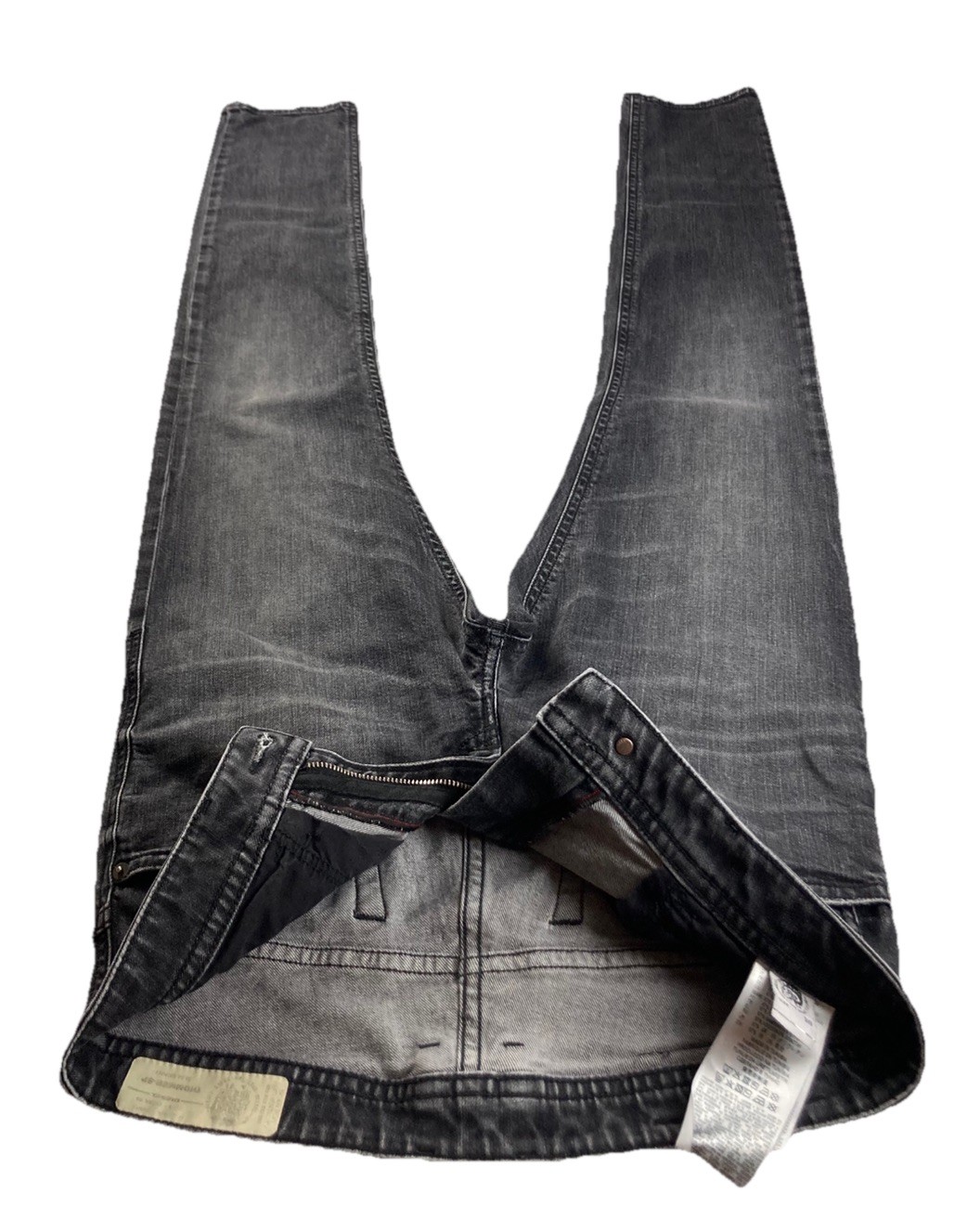 Diesel Thommer SP Jeans W30 L32 Stretch Slim Skinny Denim Wash 0890E Dark Grey