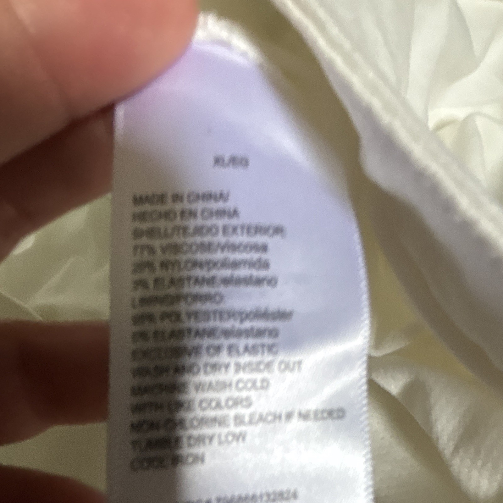 Rafaella Comfort White Solid Mini Skirt Women’s Size 8 Regular Lined Button