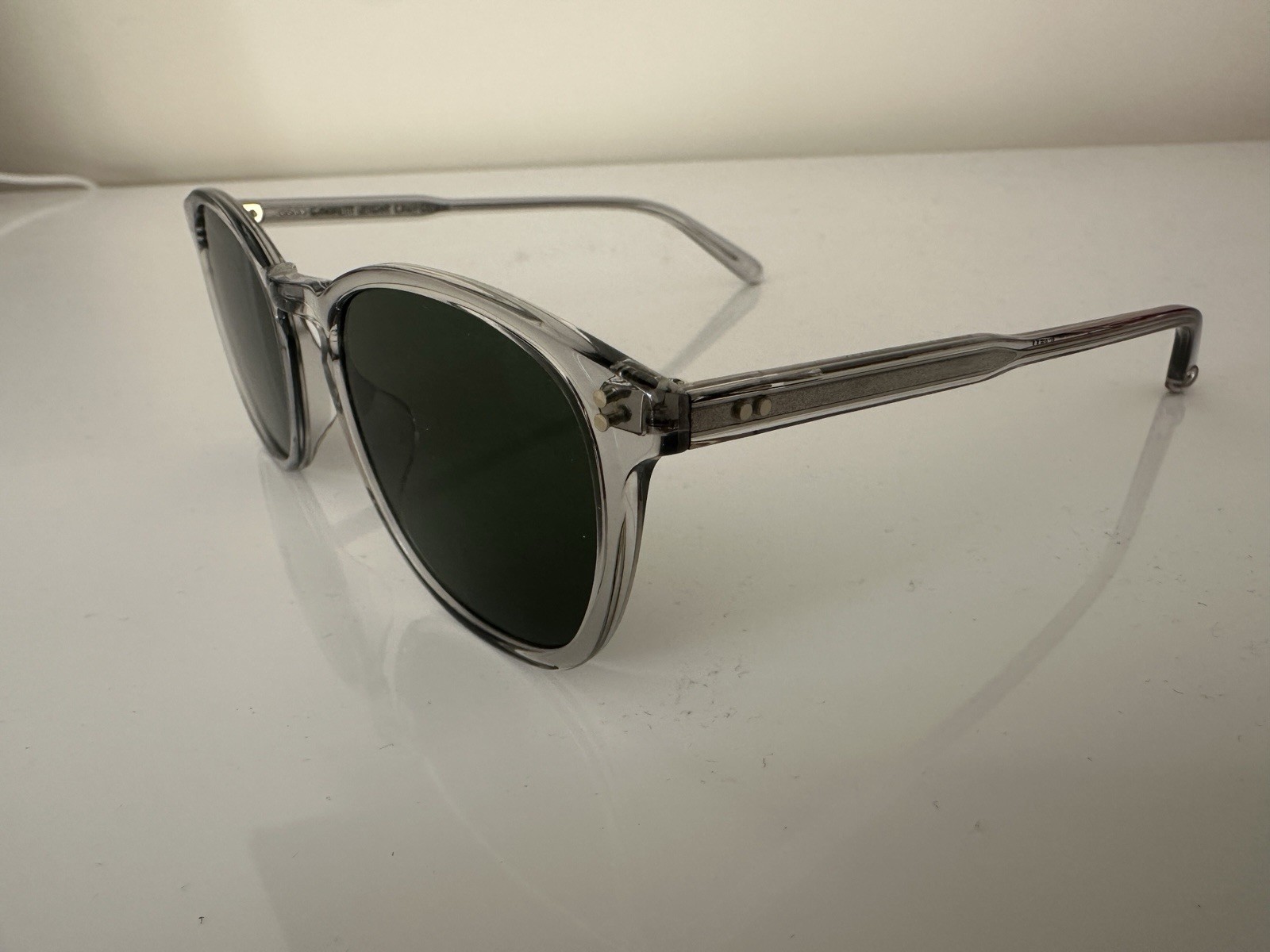 Brand New Garrett Leight Sunglasses Kinney Llg/sfp G15 49MM Made In Japan