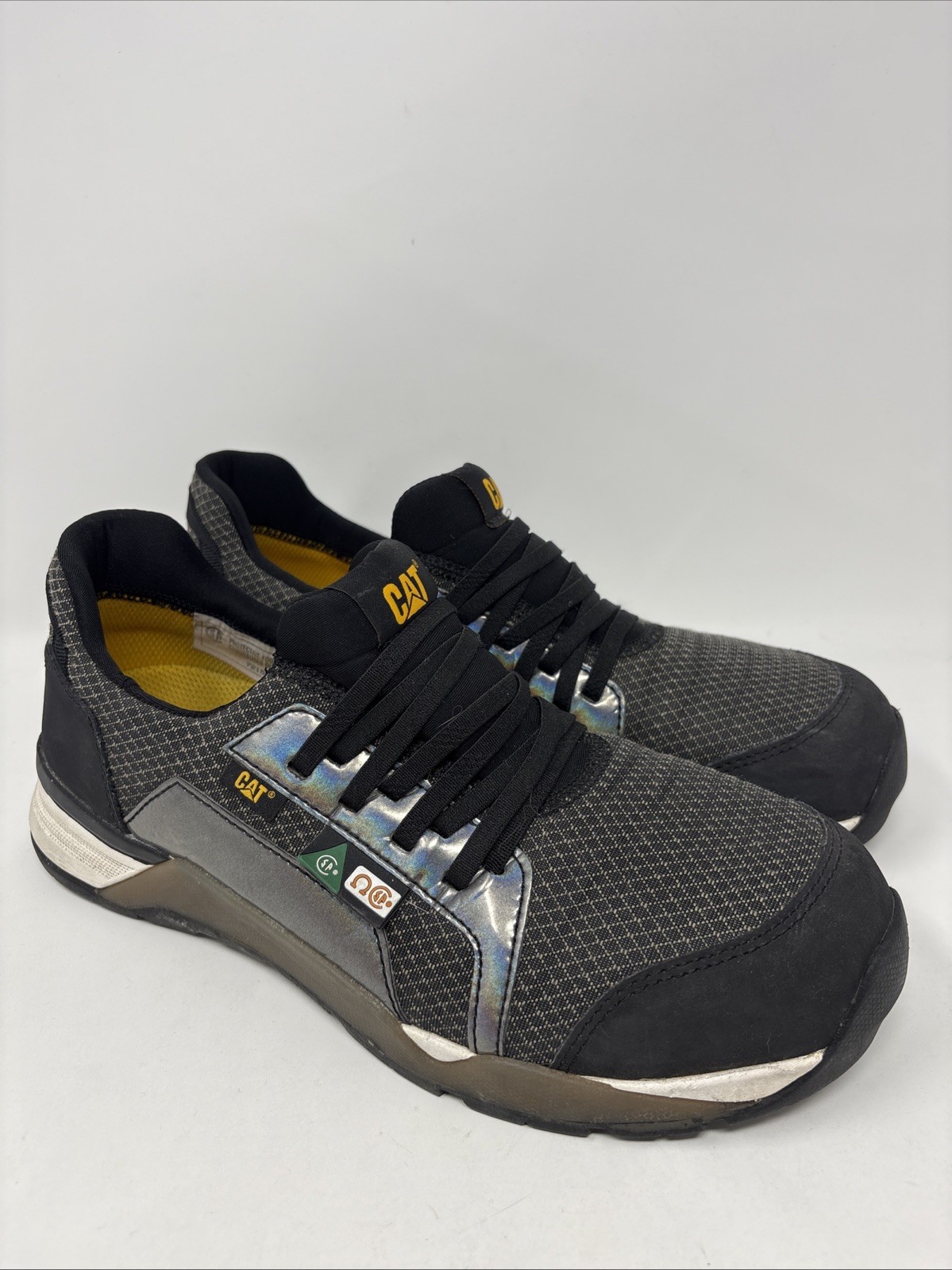 Caterpillar Men’s Low-Cut Sprint Textile Alloy Toe CSA Work Shoes Grey Size 9.5