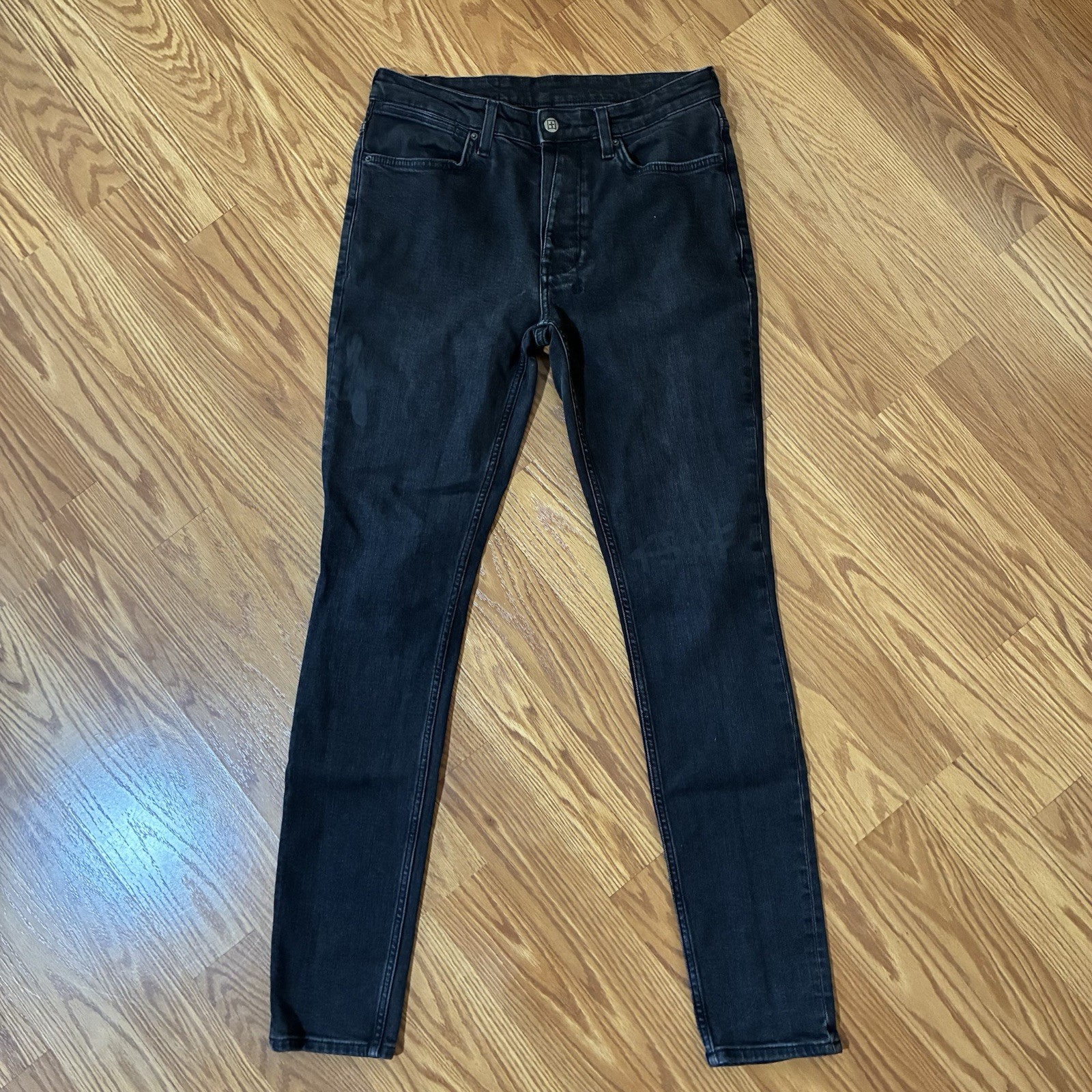 Ksubi mens denim jeans Van Winkle Lock Up Black 32 X 31
