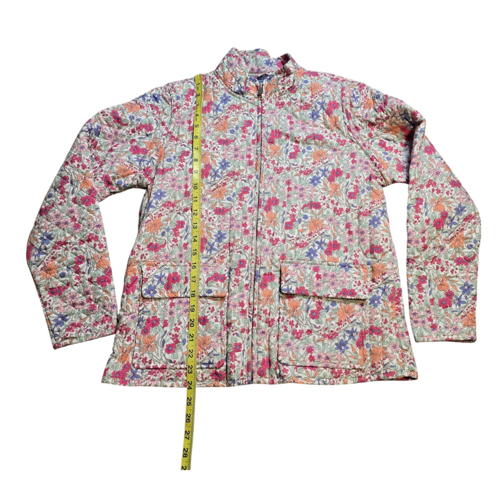 Bagatelle Women’s Quilted Spring Floral Jacket L