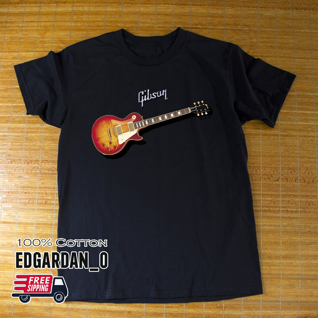 Gibson Les Paul Guitar T-shirt S-5XL Free Shipping