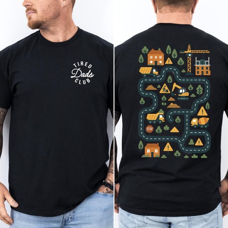 Tired Dads Club Shirt, Handyman Dad T-Shirt, Funny Dad Appreciation Tee