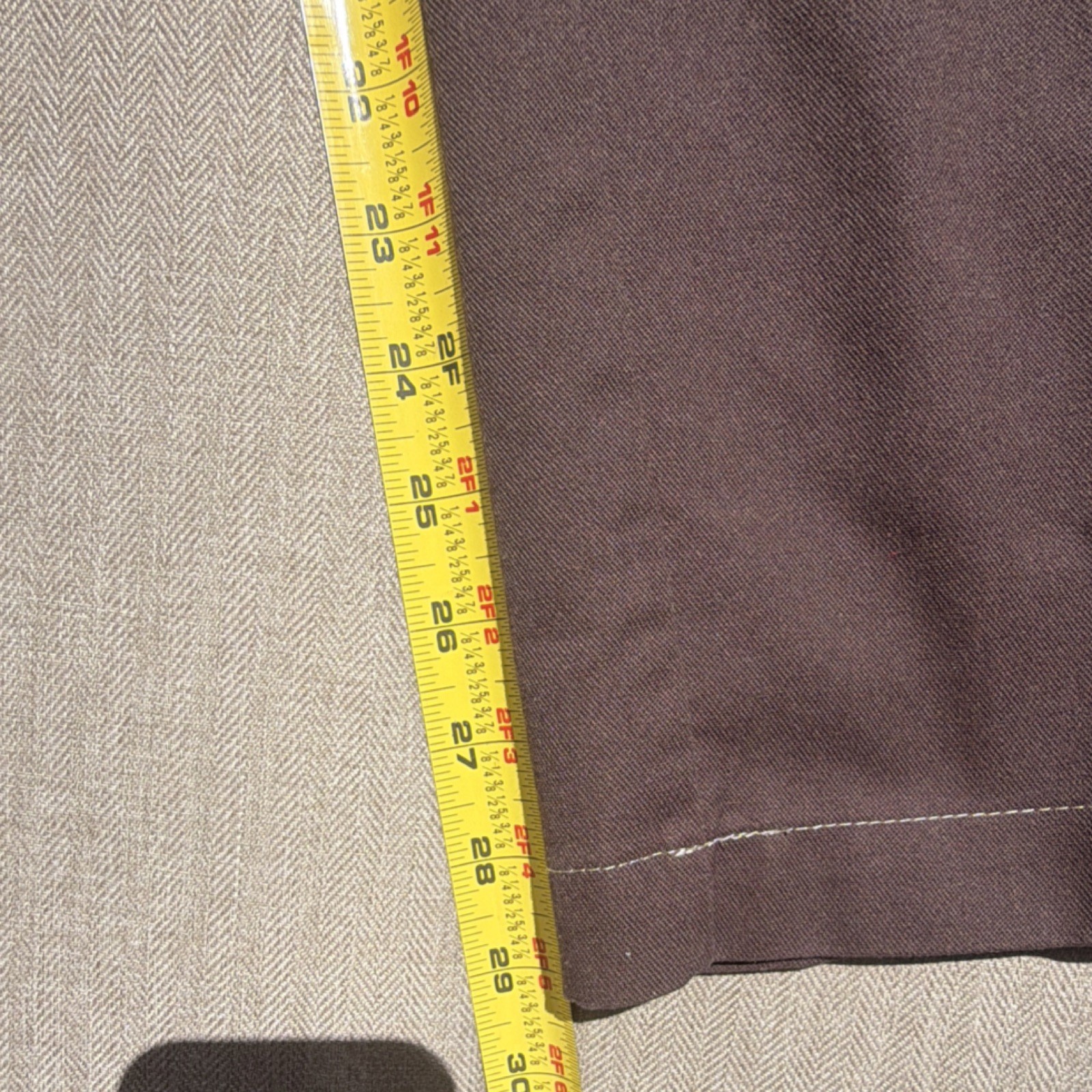 Dickies Flex Slim Straight Work Pants Brown 34×30 WP154CB Construction