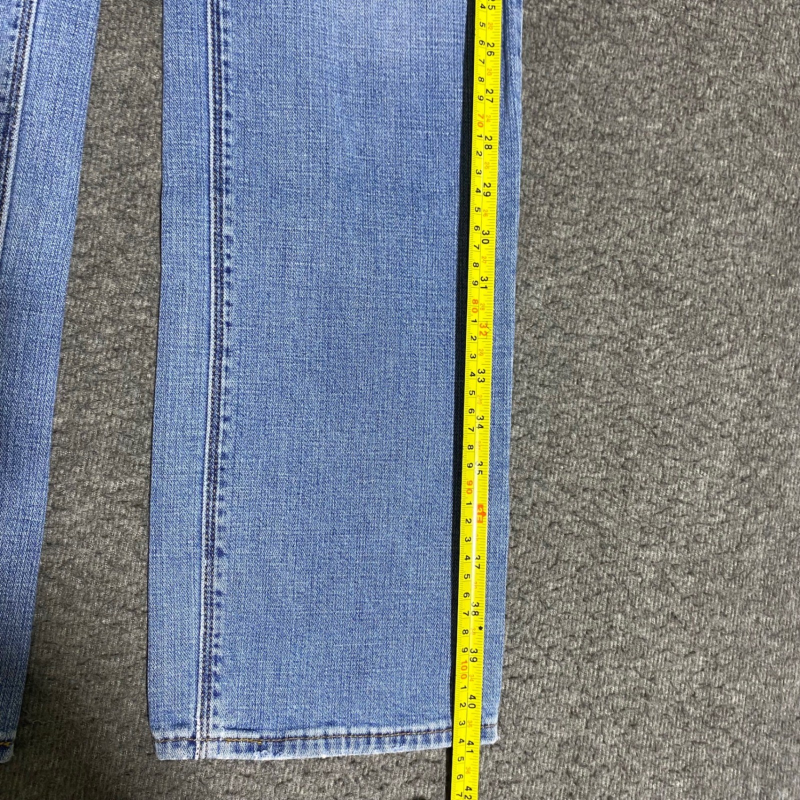 Levi’s 525 Perfect Waist Jeans Womens 10M Light Wash Blue Denim 30×31 Boho Prep
