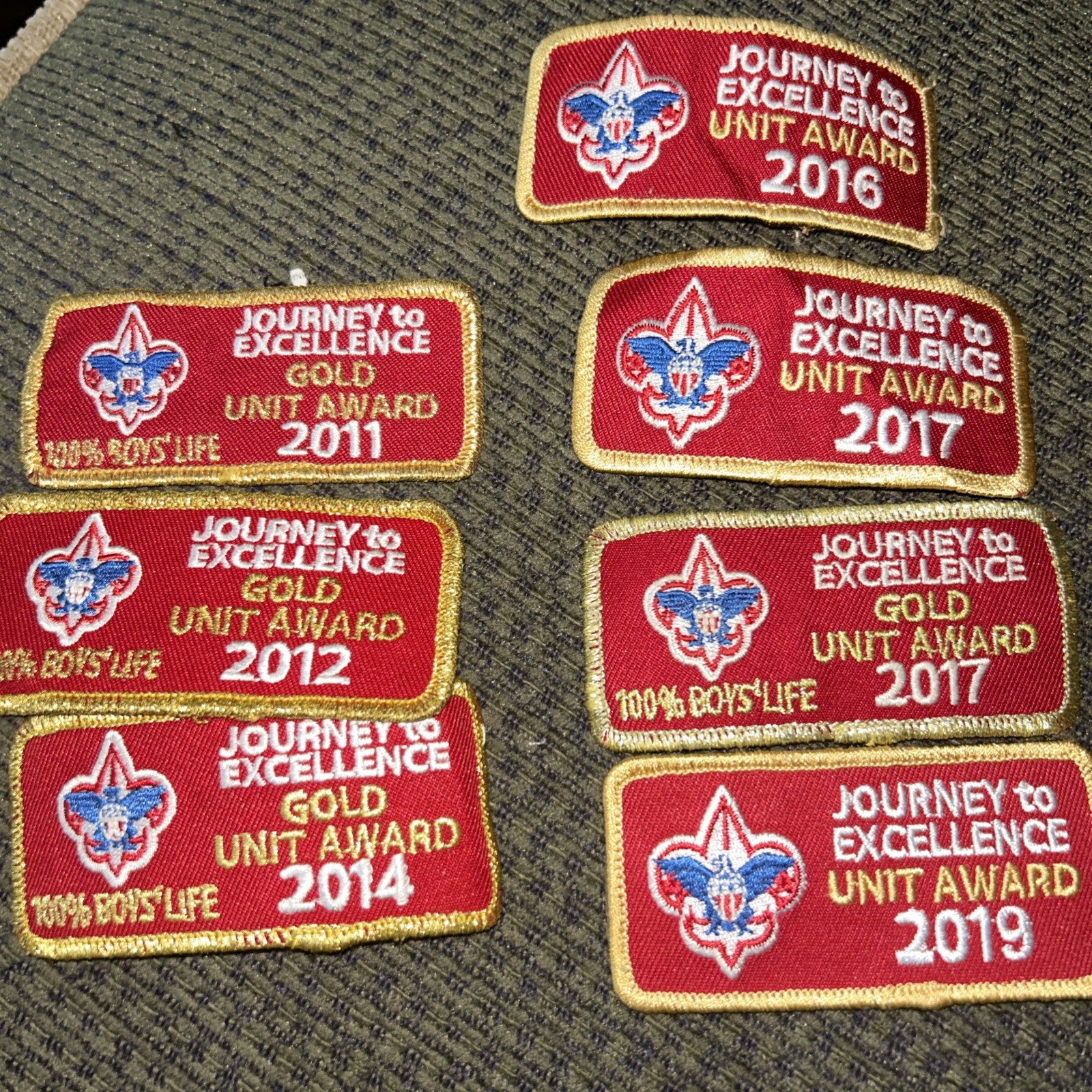 Boy Scout Honor Quality Unit Patches Your Choice of Number Quantity