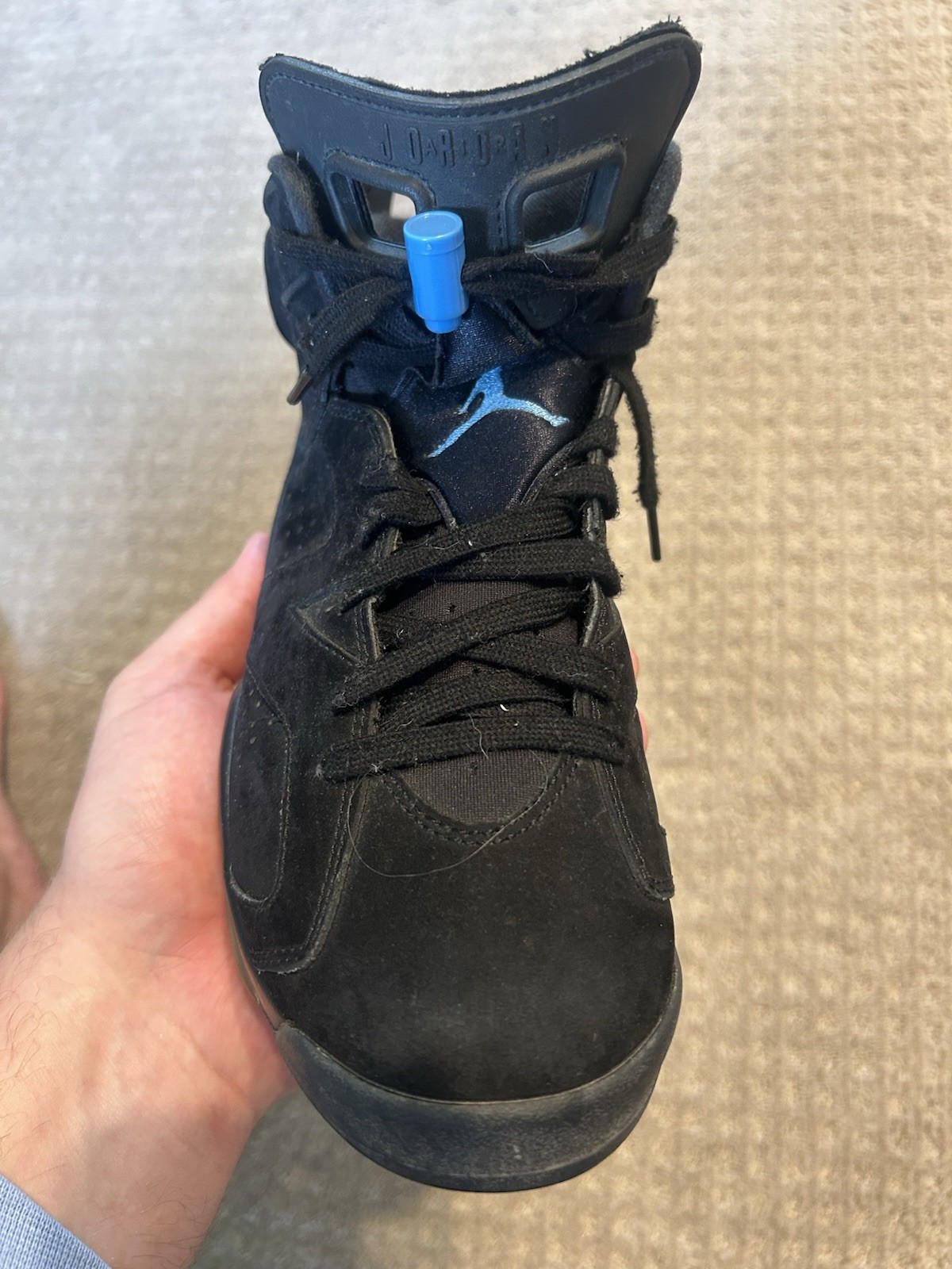 Air Jordan 6 UNC Black 2017 Size 8 Sports Air Jordan Y2K Basketball
