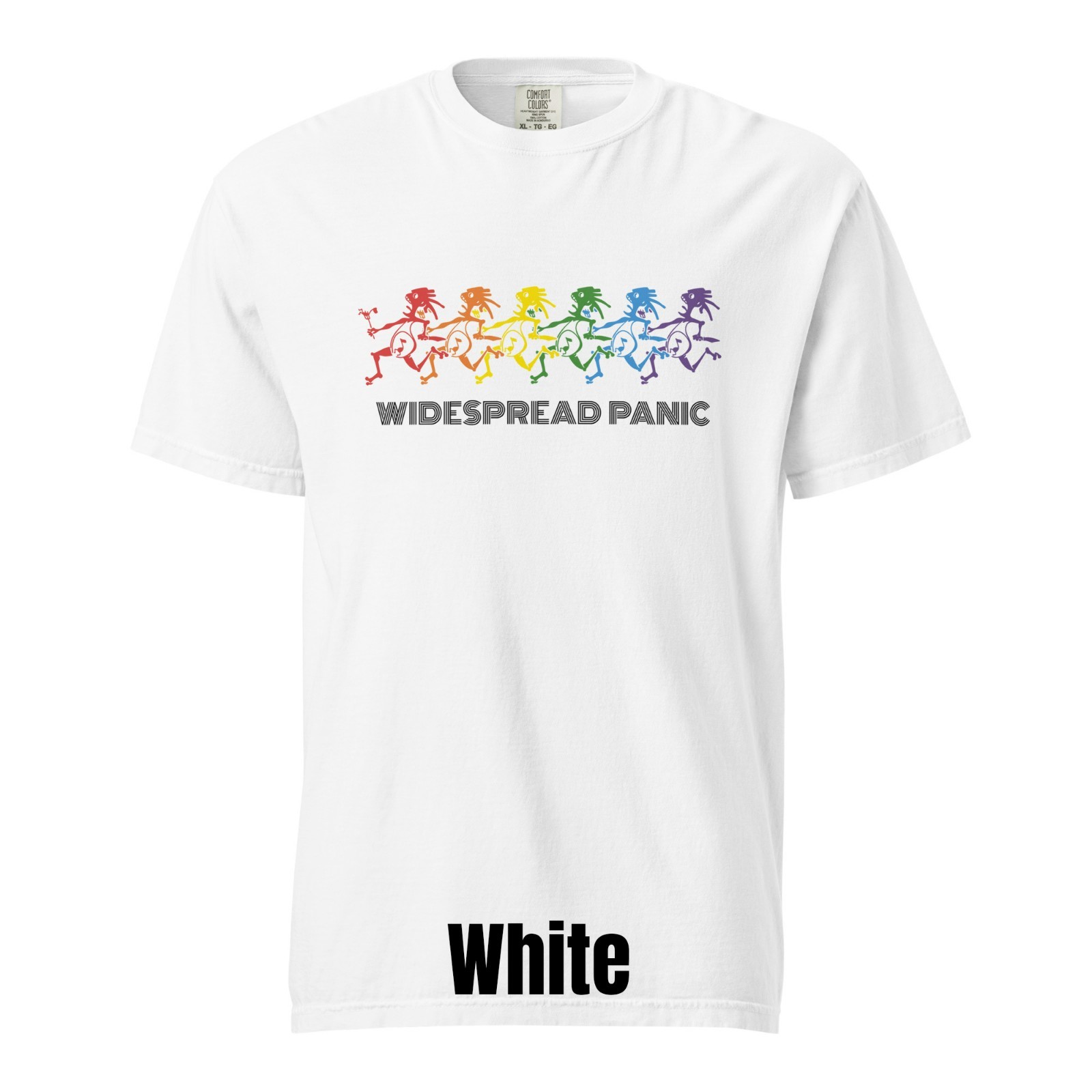 Widespread Panic Dancing Note Eaters Comfort Colors Unisex T-Shirt