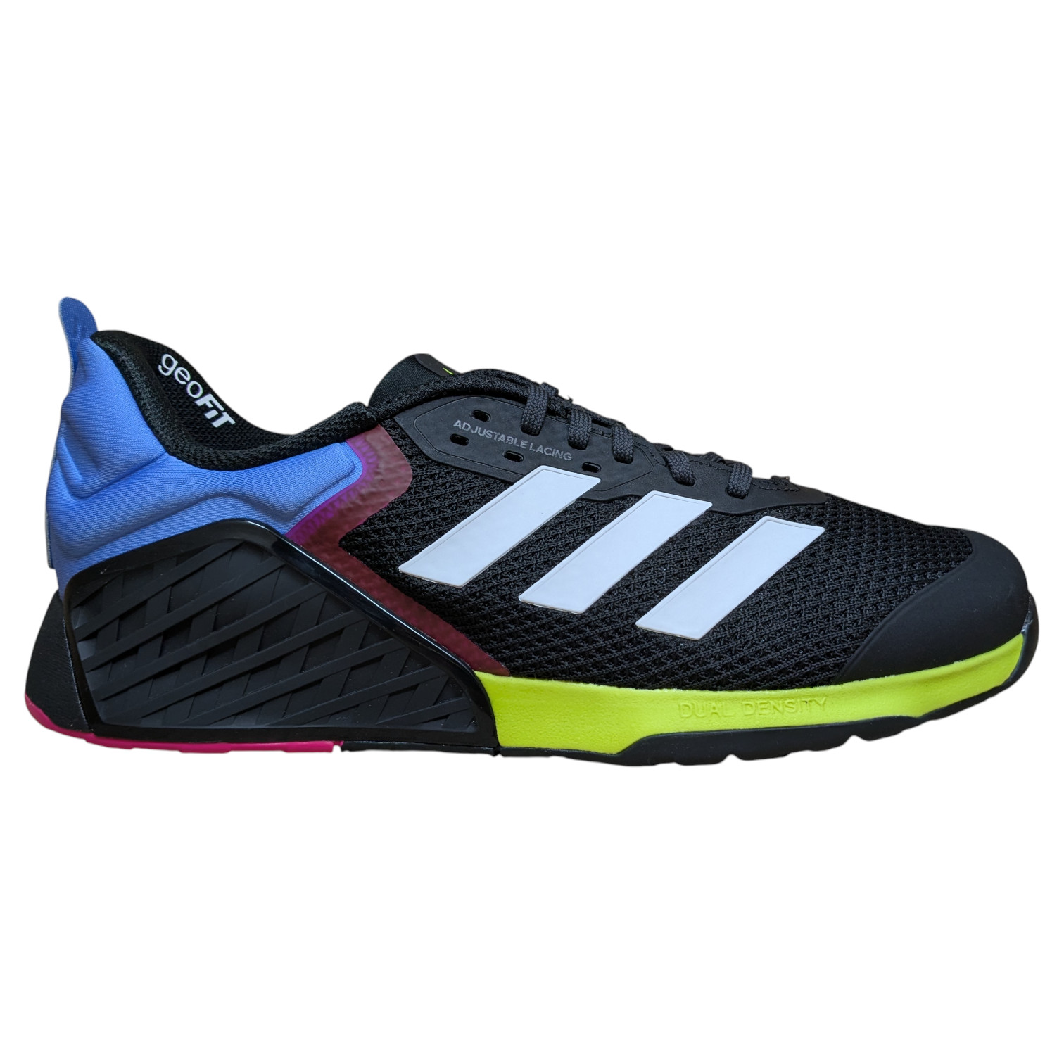 Adidas Unisex Dropset 3 Trainer – Core Black/Cloud White – US Sizes – JR1667