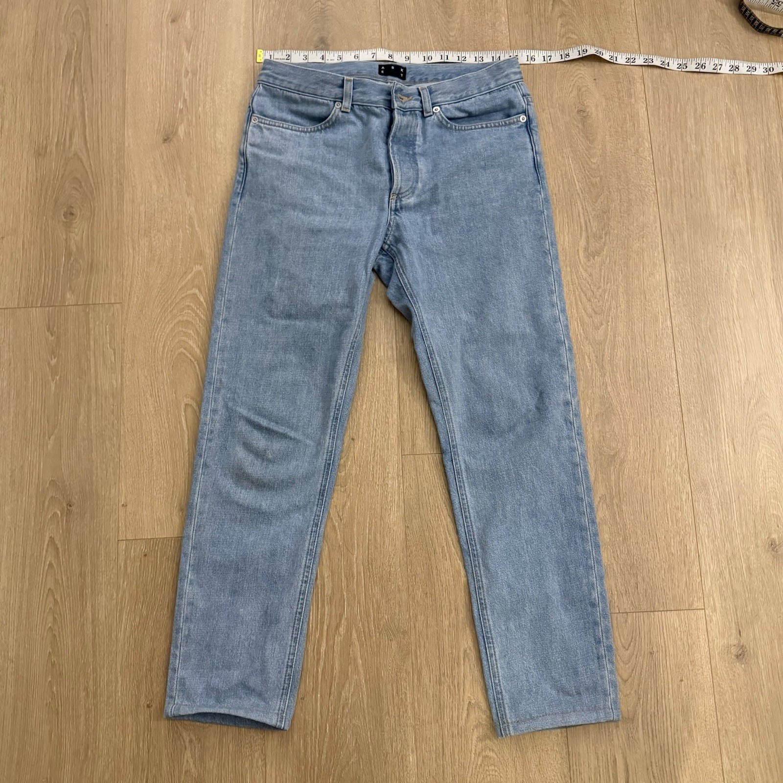 Asket Light Blue Jeans – 29/27