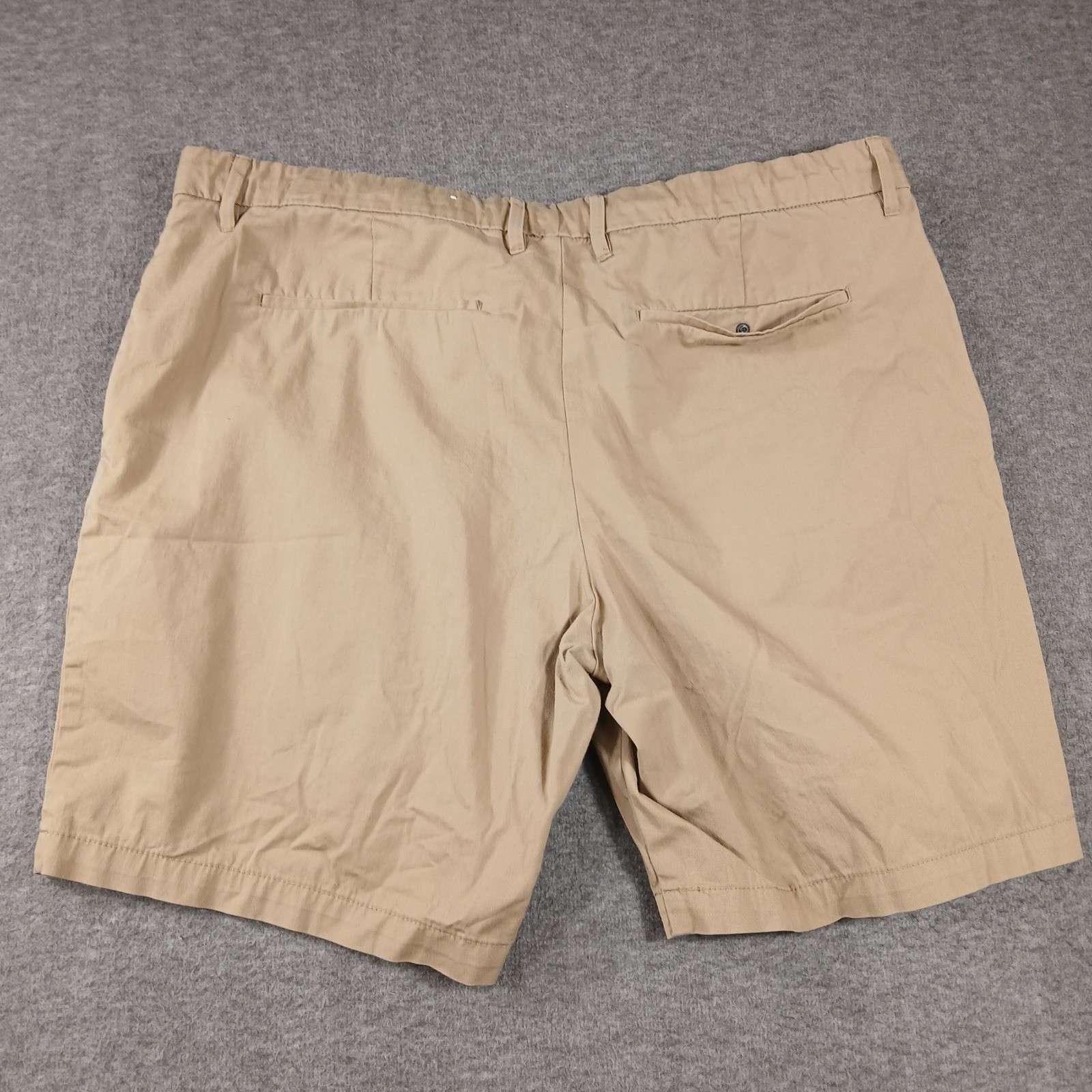 Goodfellow & Co Chino Shorts Mens 40 Khaki Tan 9″ Inseam Stretch Quick Dry