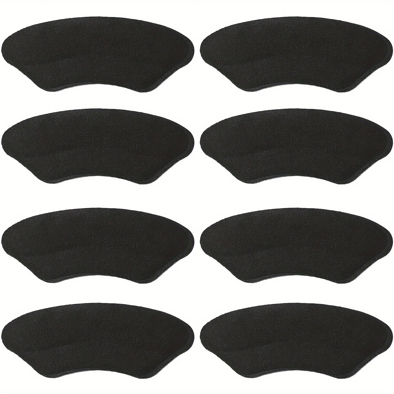 8PCS Heel Pads for Loose Shoes Self Adhesive Heel Grips Comfort Inserts